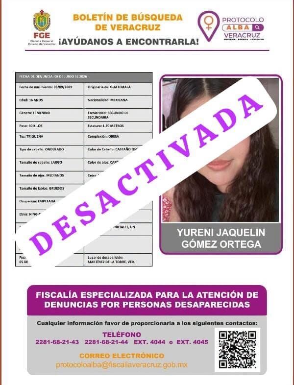 Yureni Jaquelín Gómez Ortega