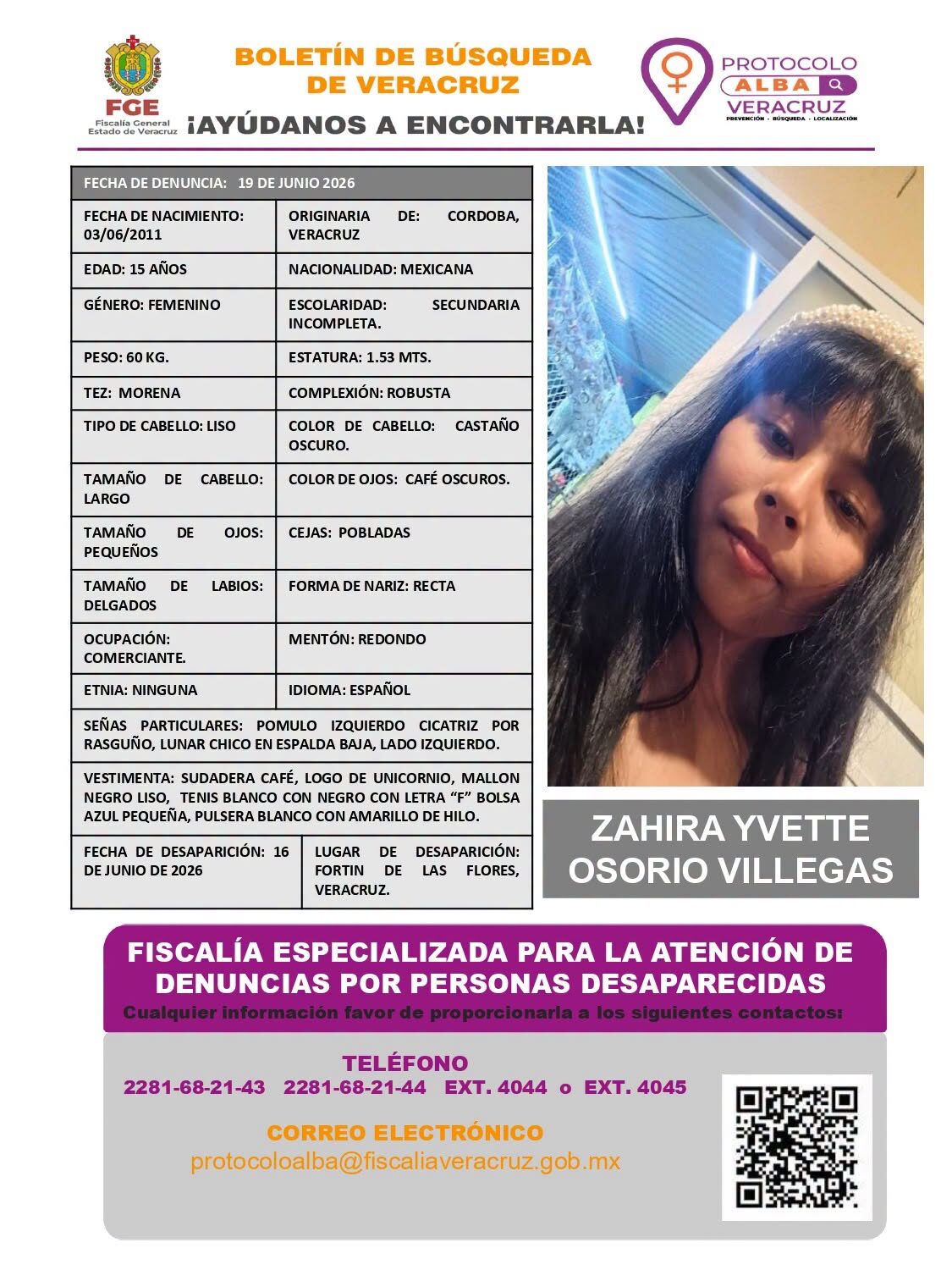 Zahira Yvette Osorio Villegas