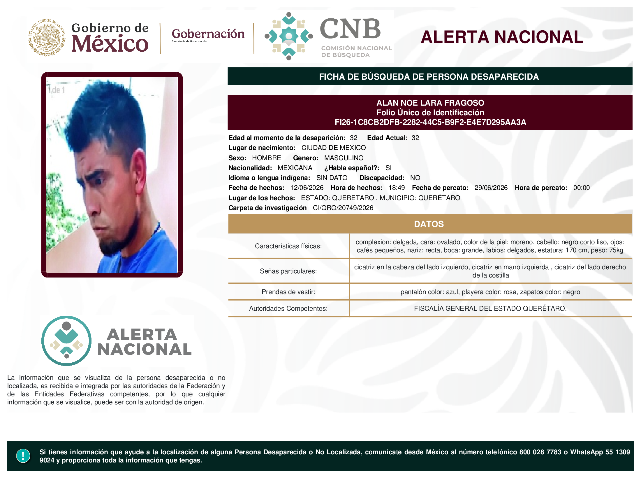 ALAN NOE LARA FRAGOSO