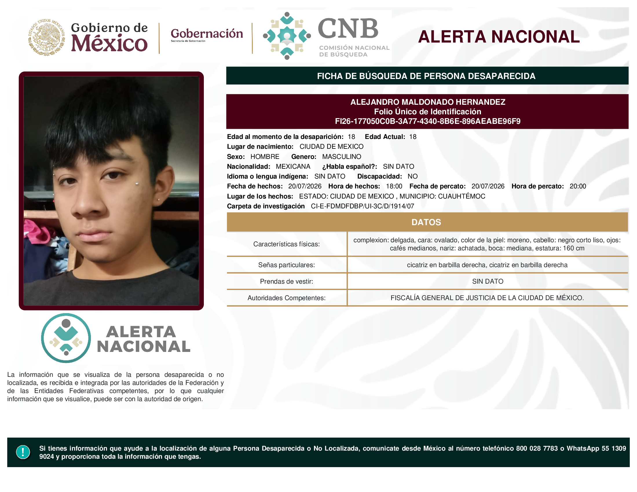ALEJANDRO MALDONADO HERNANDEZ