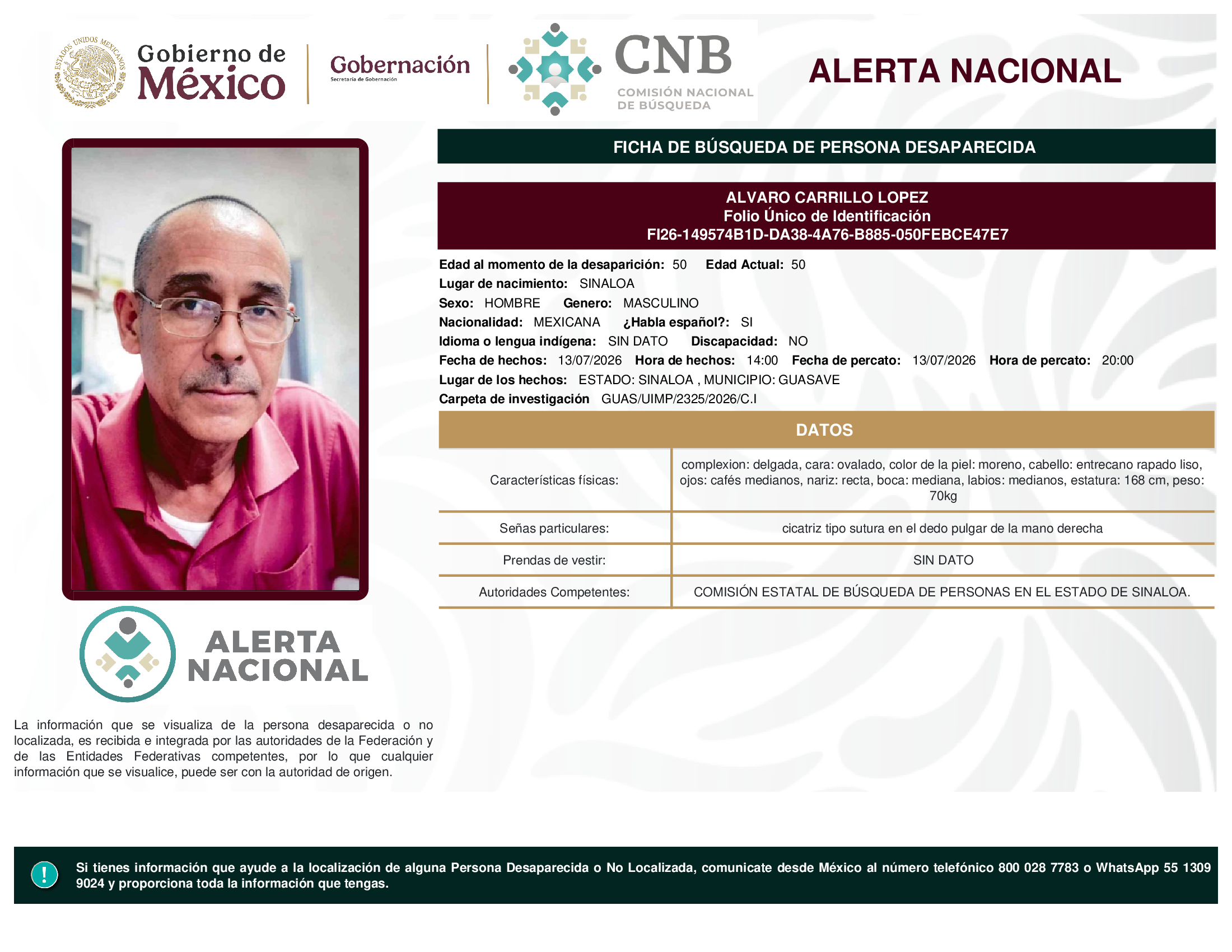 ALVARO CARRILLO LOPEZ
