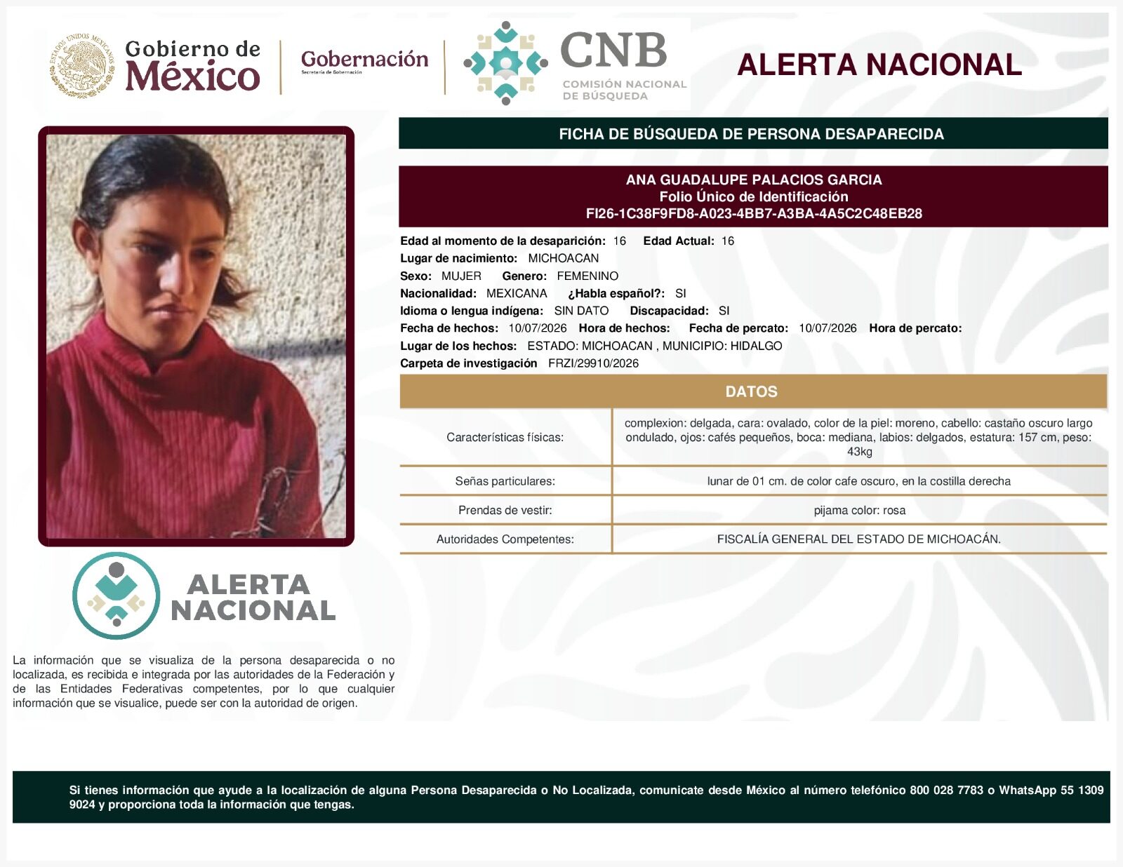 ANA GUADALUPE PALACIOS GARCIA