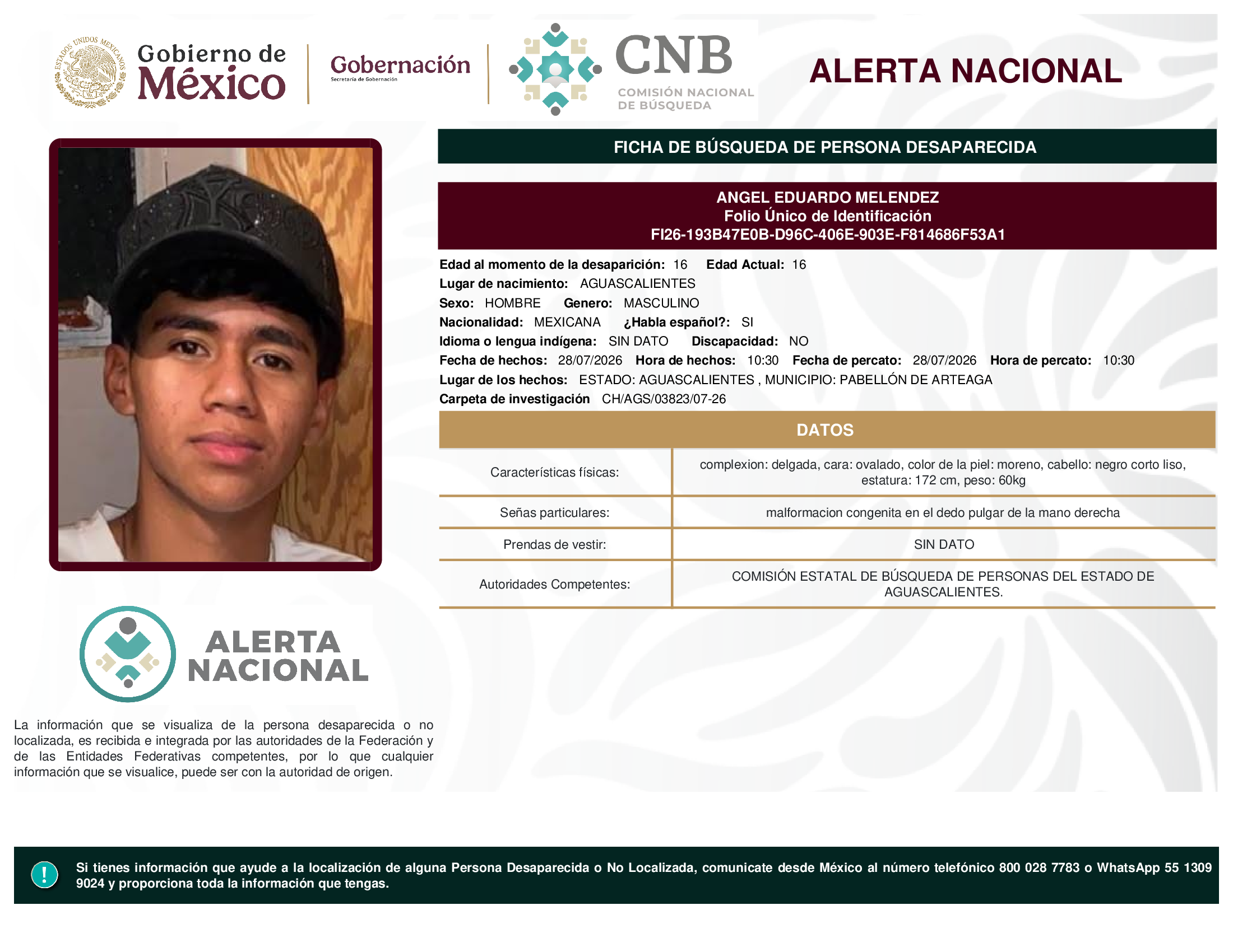 ANGEL EDUARDO MELENDEZ