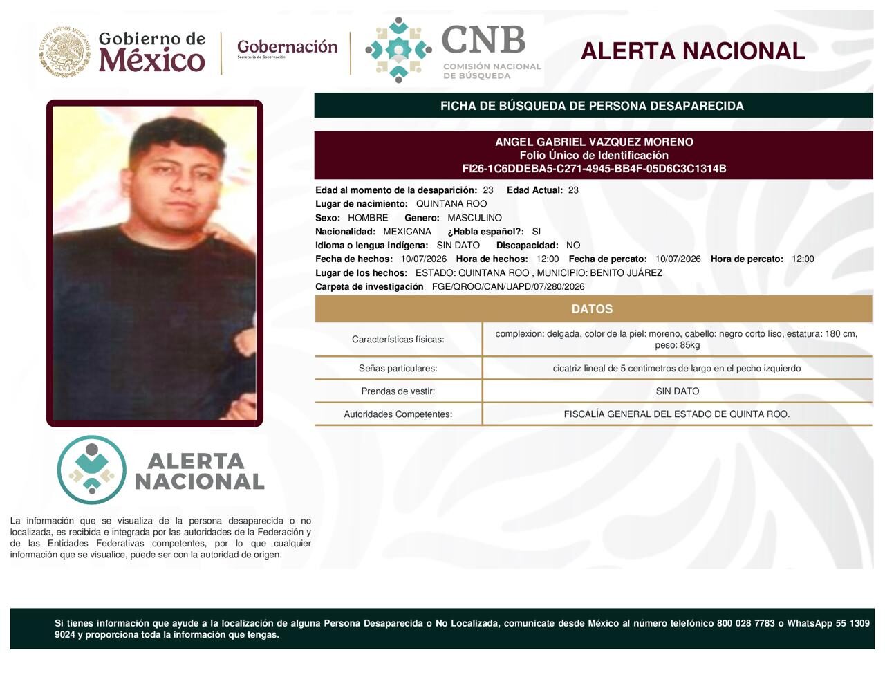 ANGEL GABRIEL VAZQUEZ MORENO