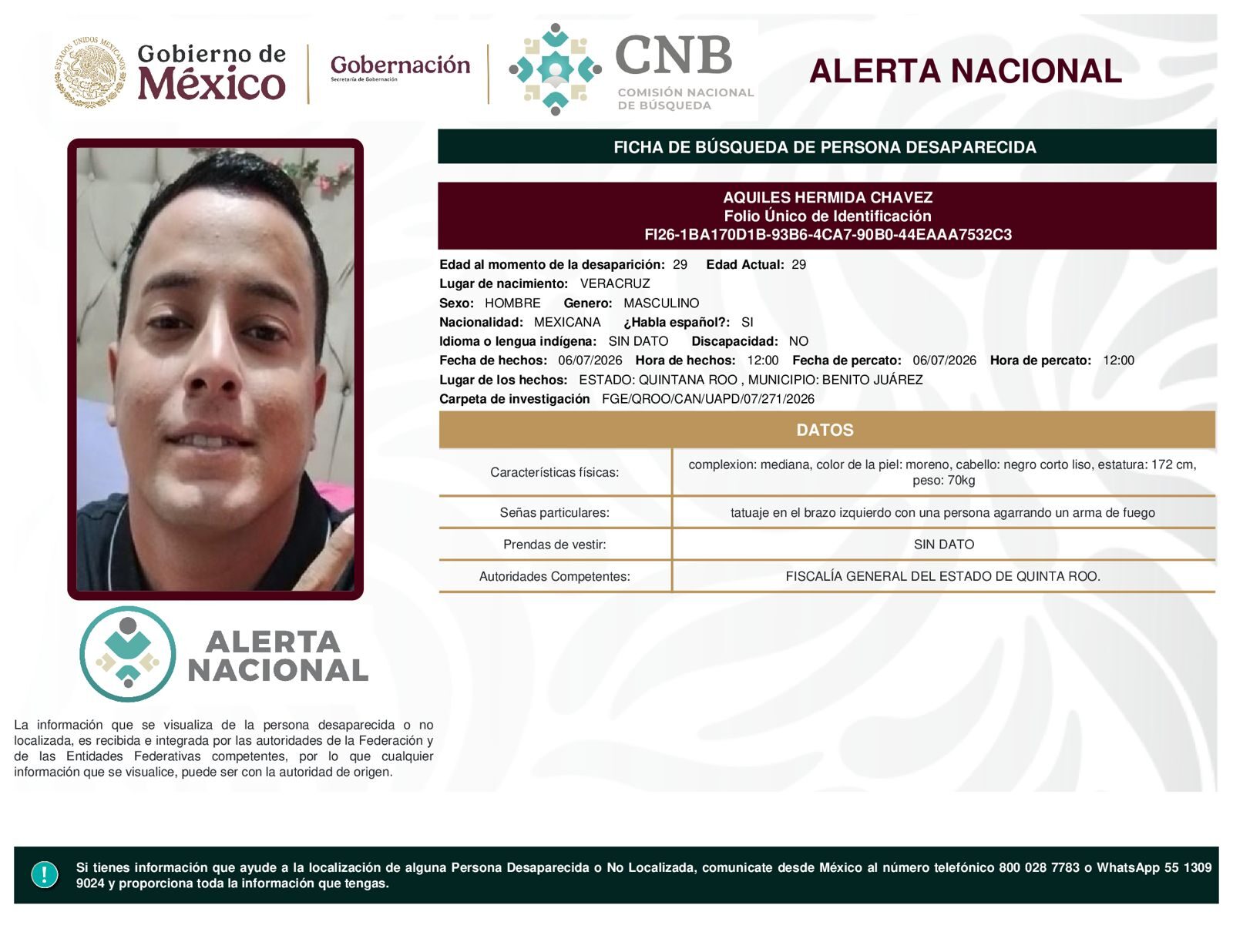 AQUILES HERMIDA CHAVEZ