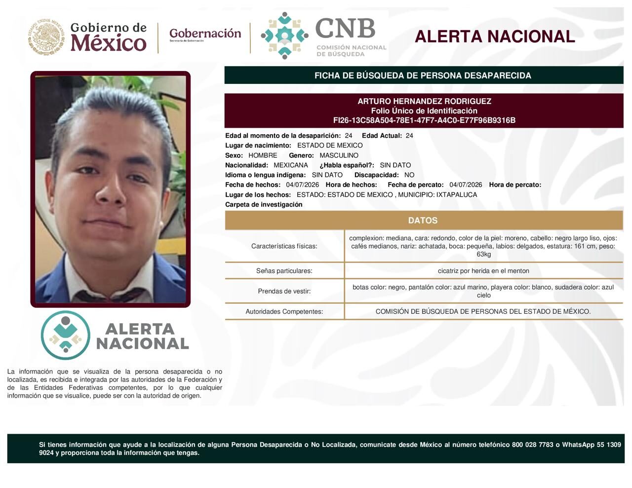 ARTURO HERNANDEZ RODRIGUEZ