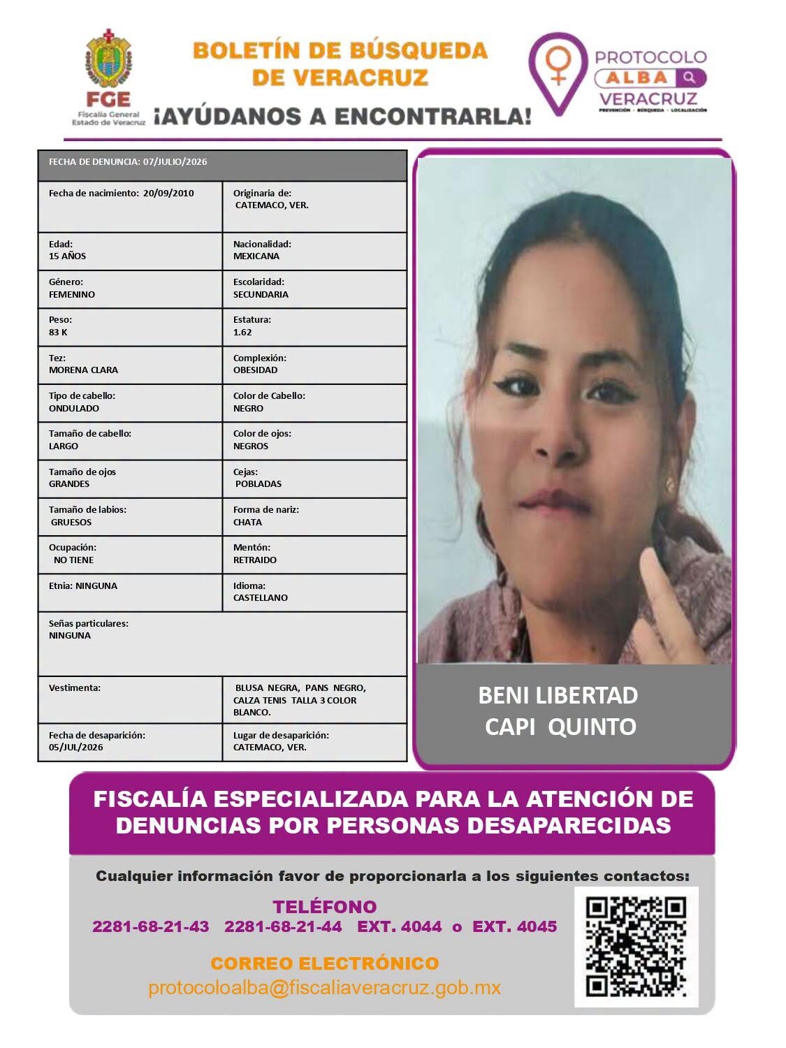 BENI LIBERTAD CAPI QUINTO