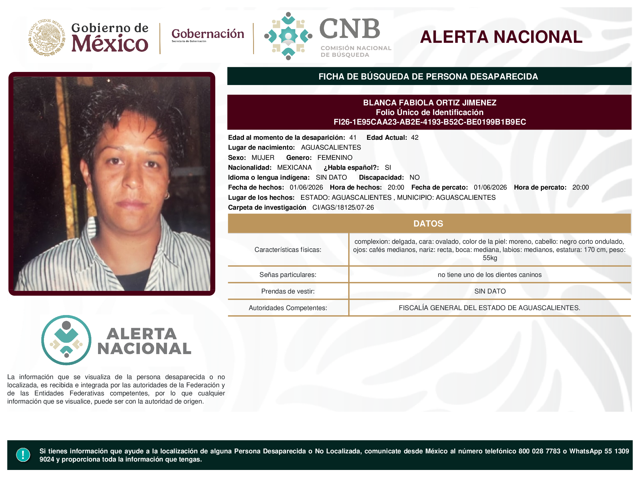 BLANCA FABIOLA ORTIZ JIMENEZ