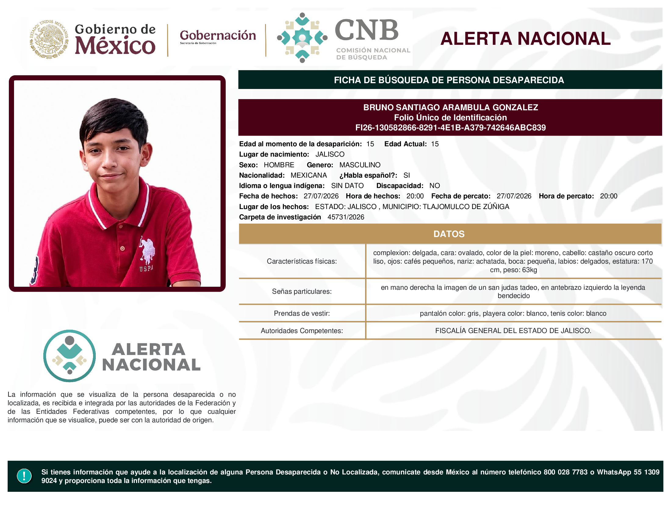 BRUNO SANTIAGO ARAMBULA GONZALEZ