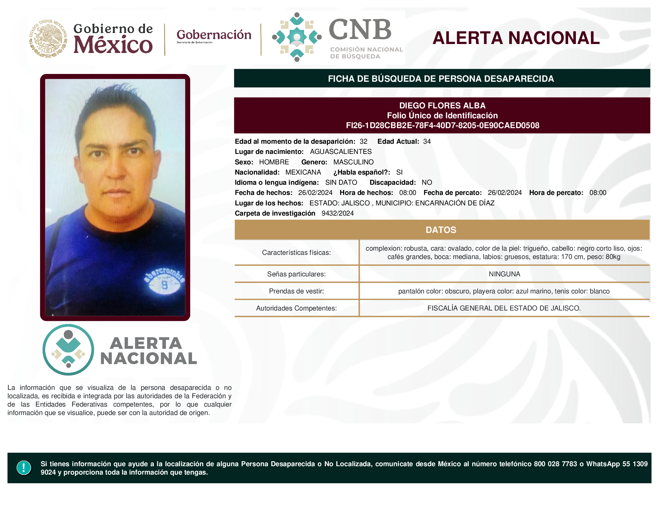 DIEGO FLORES ALBA