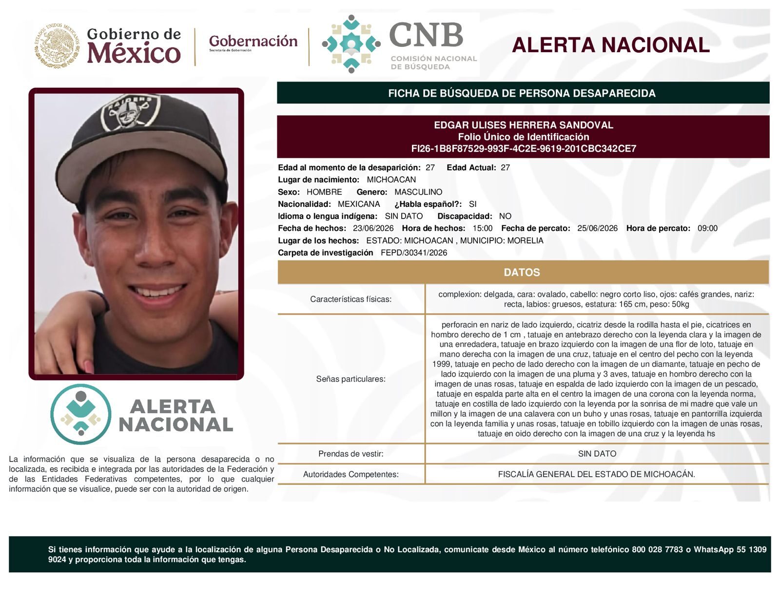 EDGAR ULISES HERRERA SANDOVAL