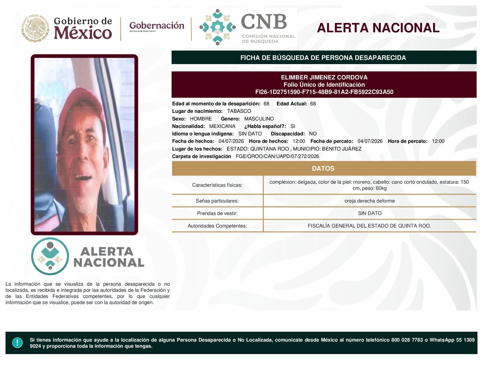 ELIMBER JIMENEZ CORDOVA