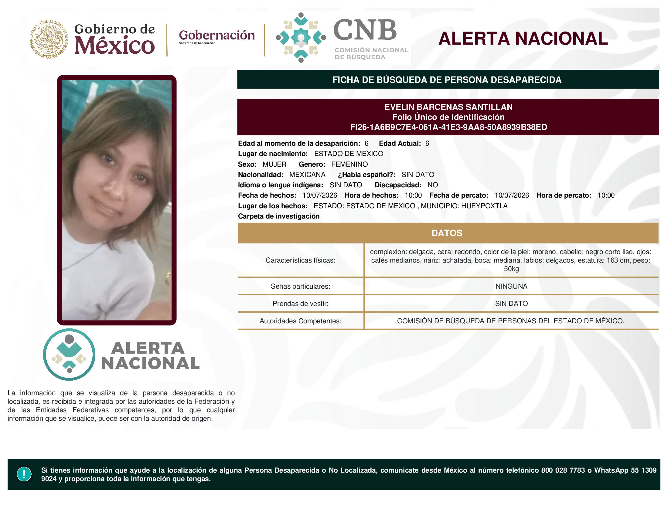 EVELIN BARCENAS SANTILLAN