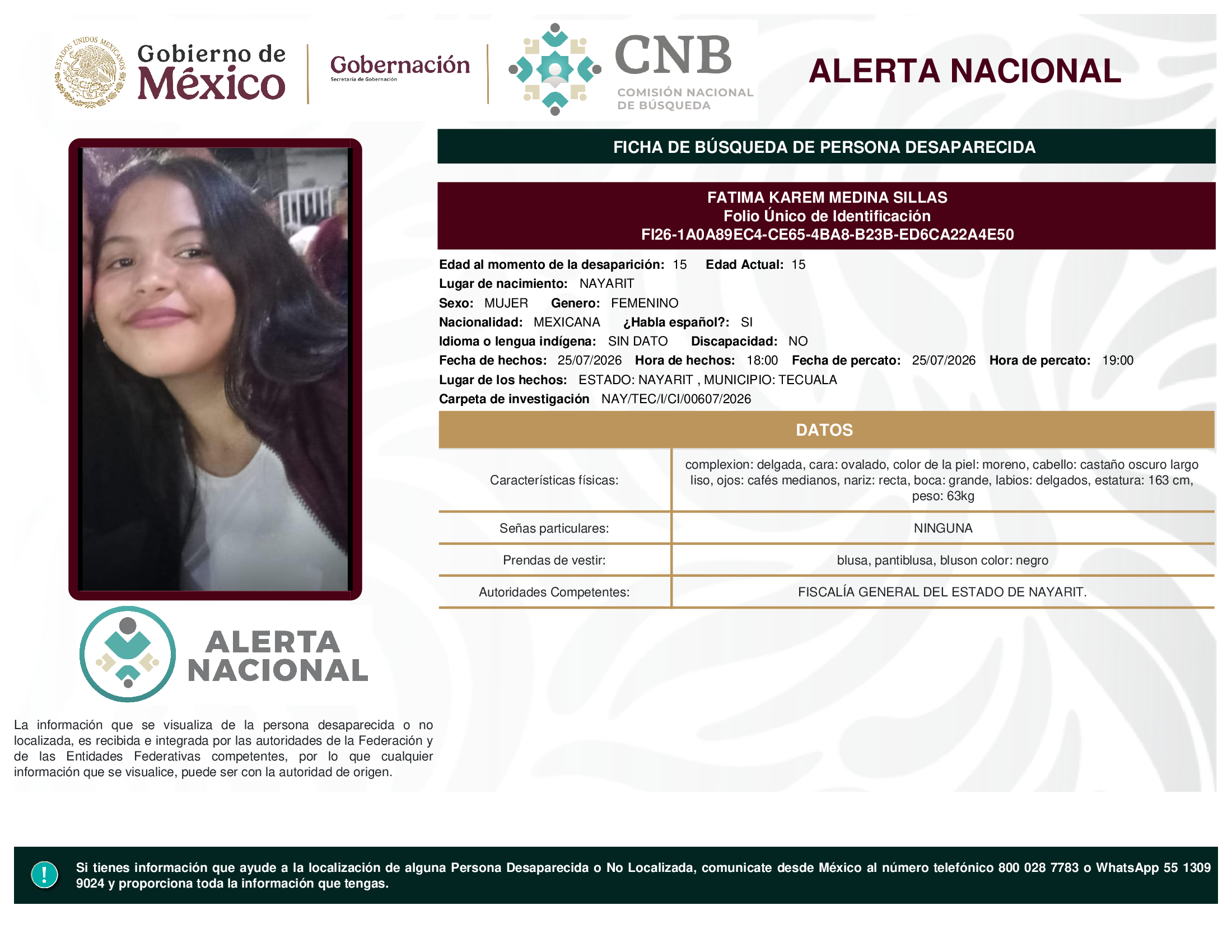 FATIMA KAREM MEDINA SILLAS