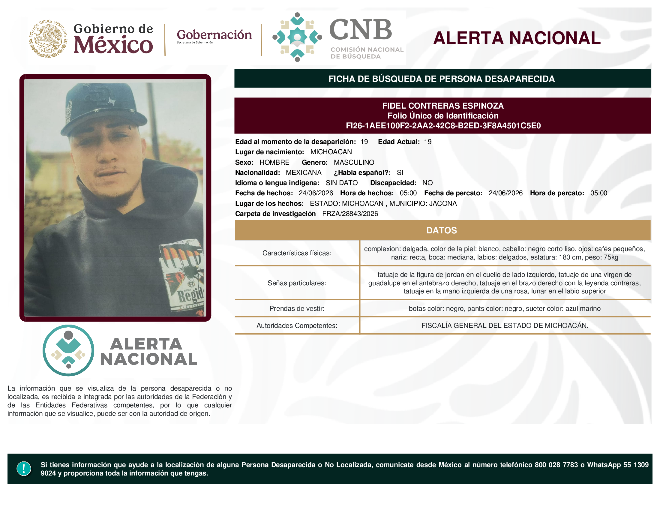 FIDEL CONTRERAS ESPINOZA