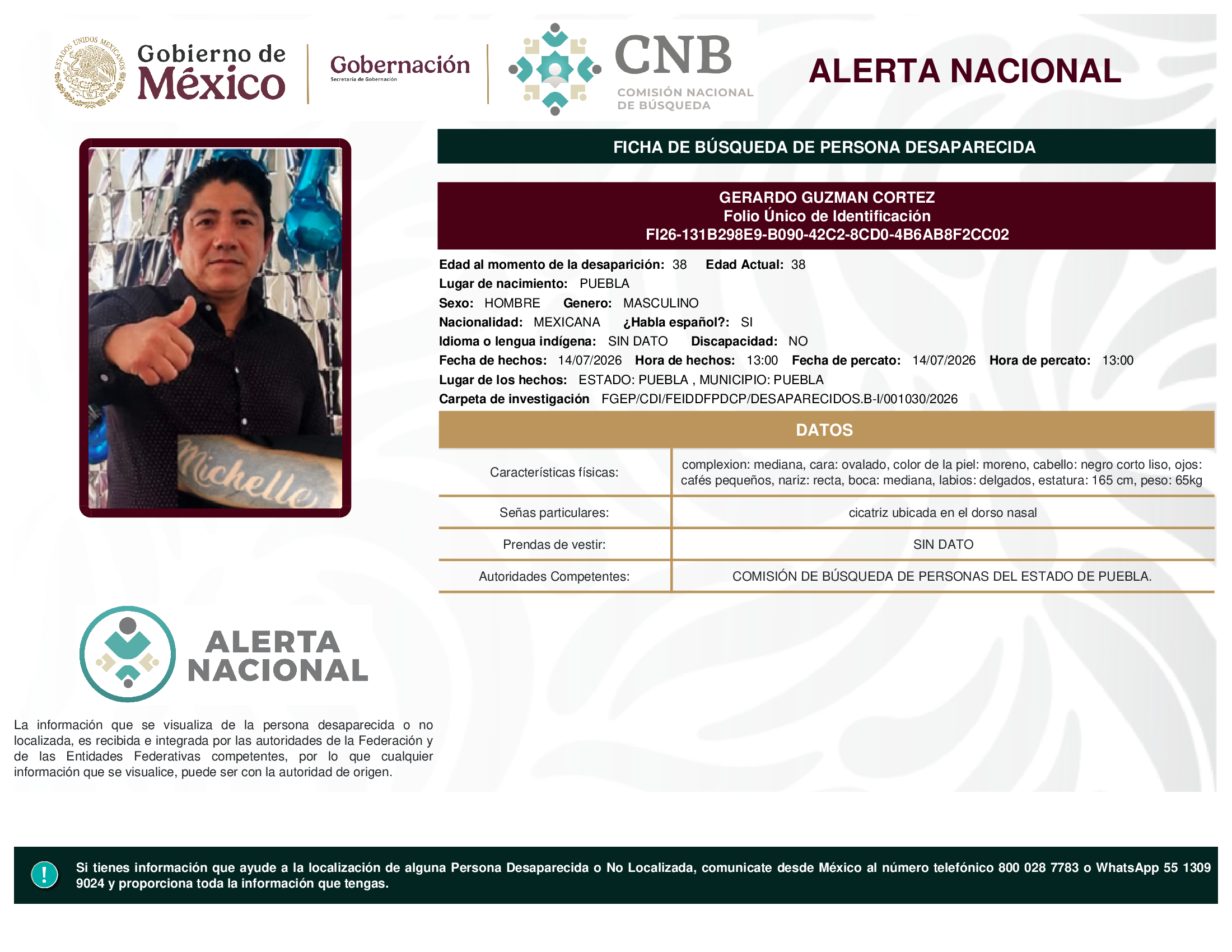 GERARDO GUZMAN CORTEZ