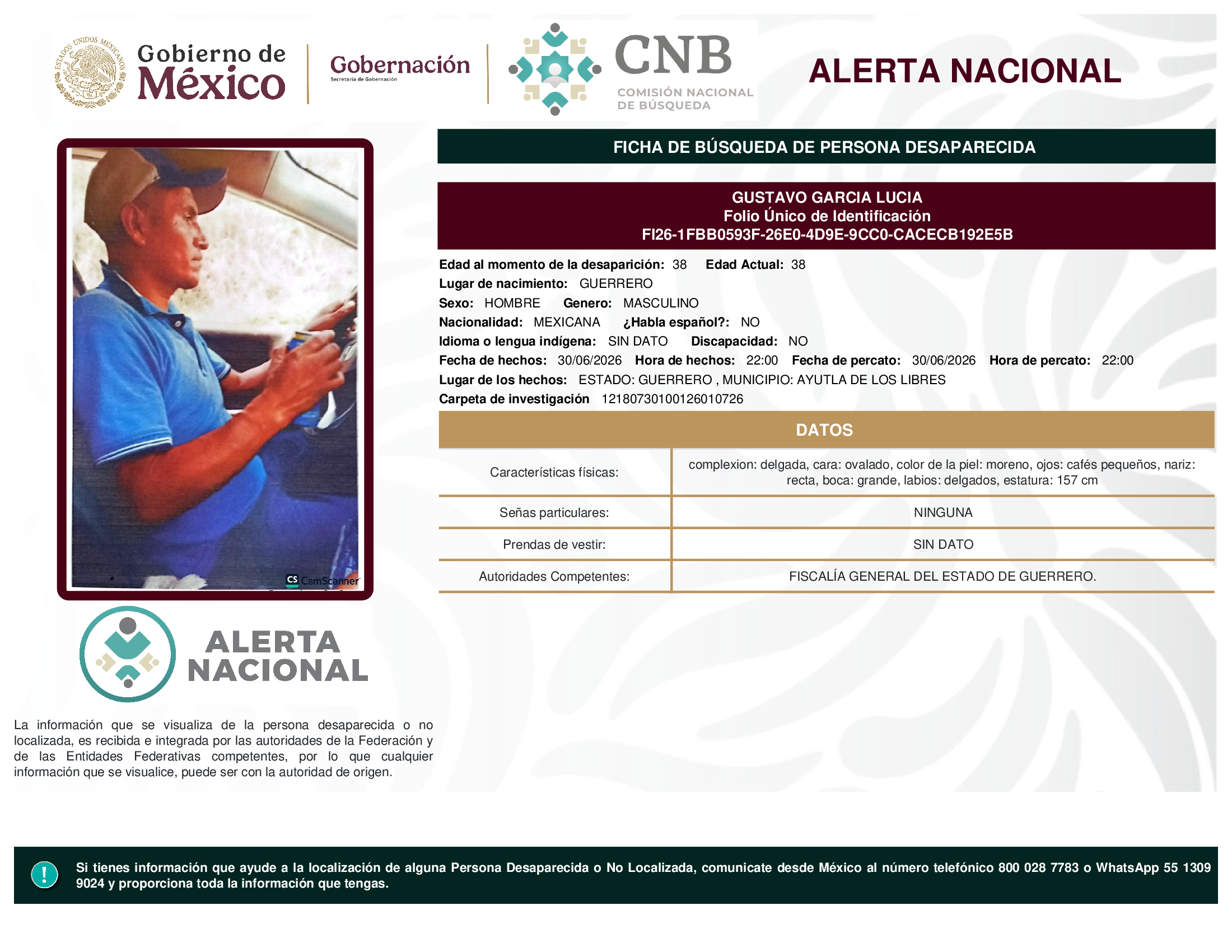 GUSTAVO GARCIA LUCIA