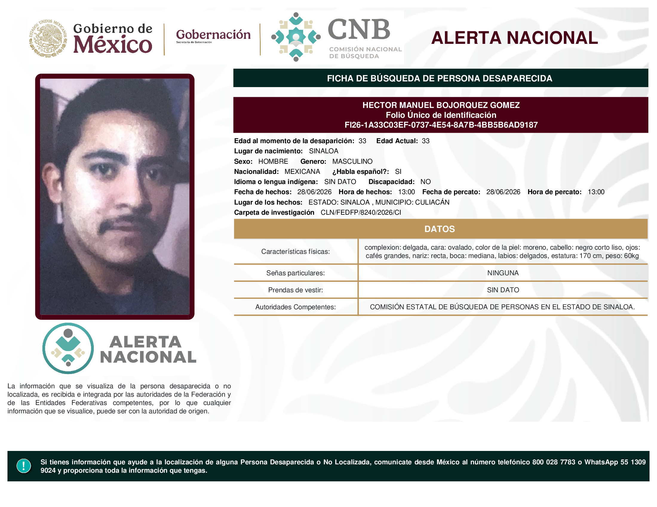 HECTOR MANUEL BOJORQUEZ GOMEZ