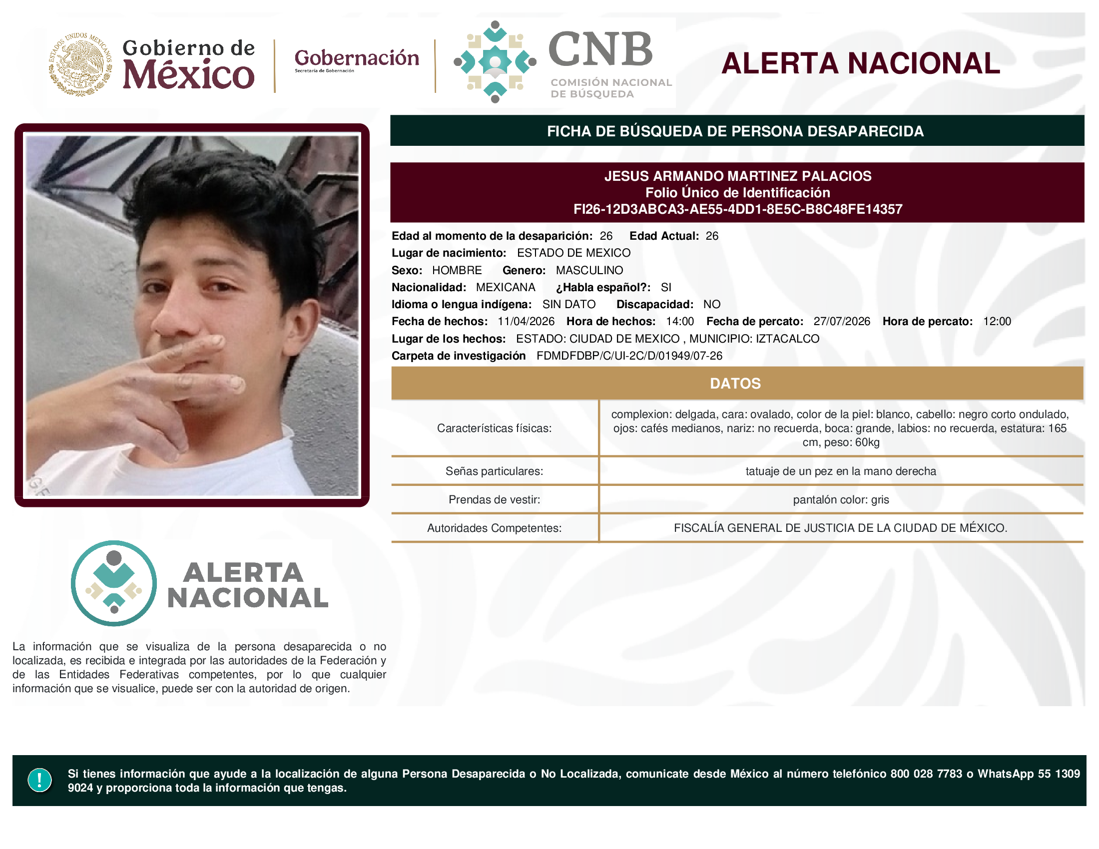 JESUS ARMANDO MARTINEZ PALACIOS