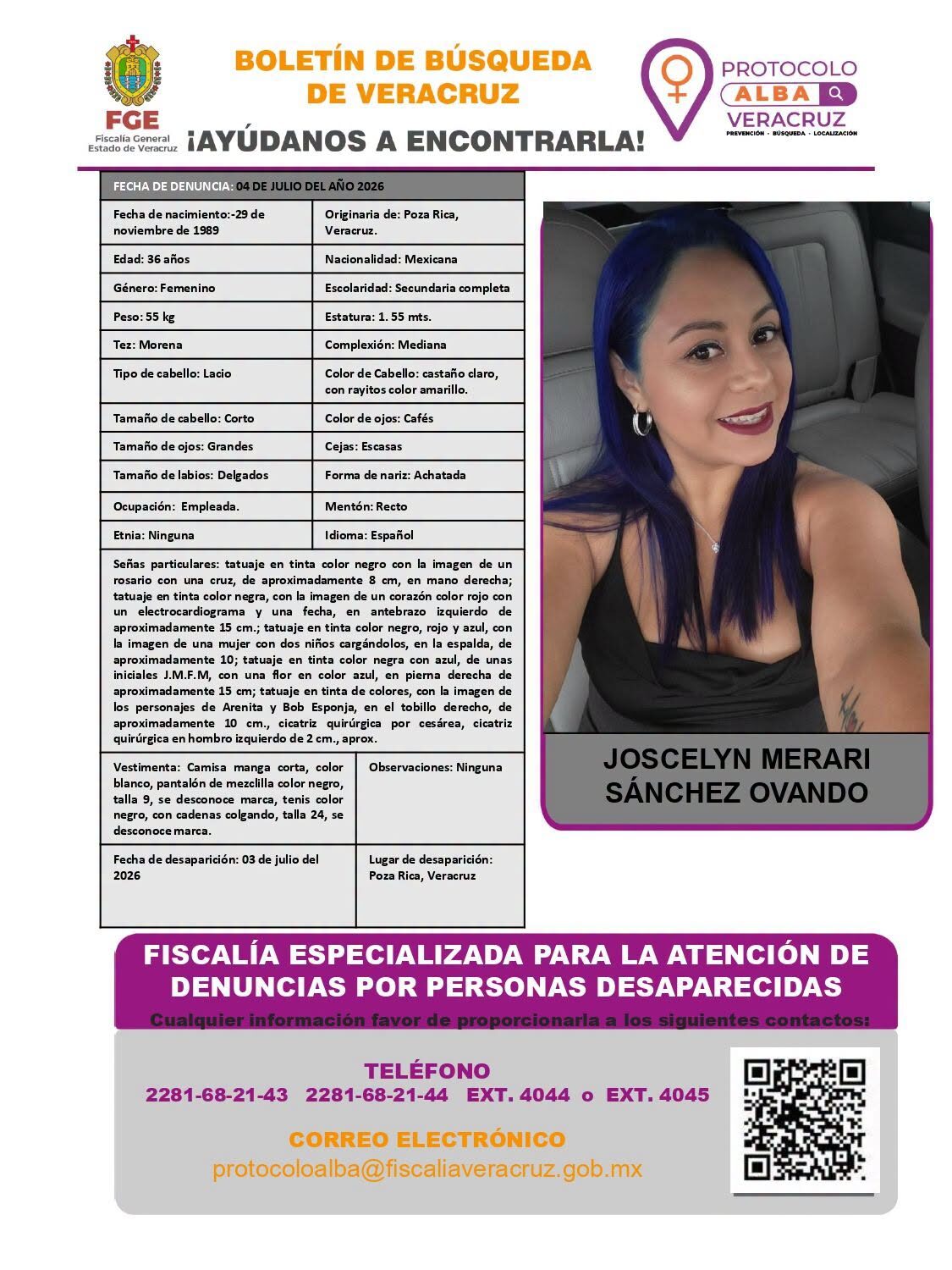 JOSCELYN MERARI SÁNCHEZ OVANDO