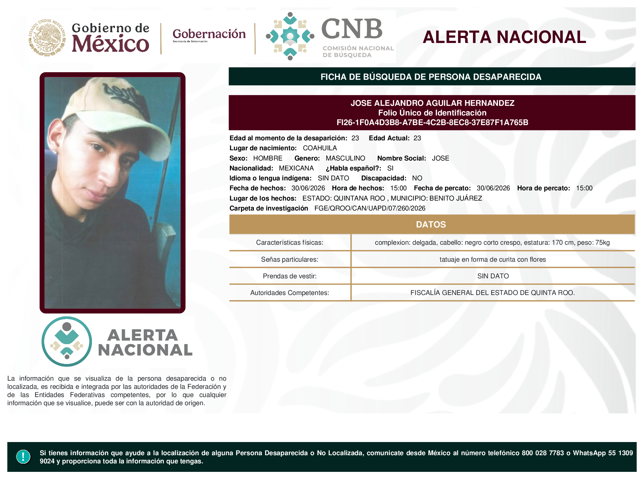 JOSE ALEJANDRO AGUILAR HERNANDEZ