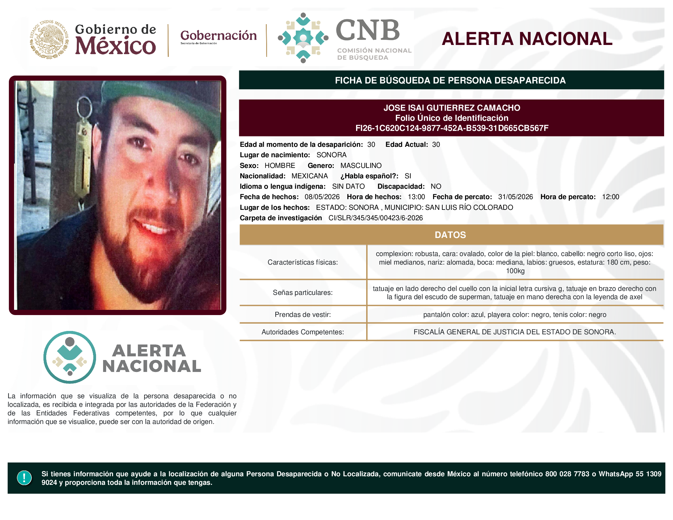 JOSE ISAI GUTIERREZ CAMACHO