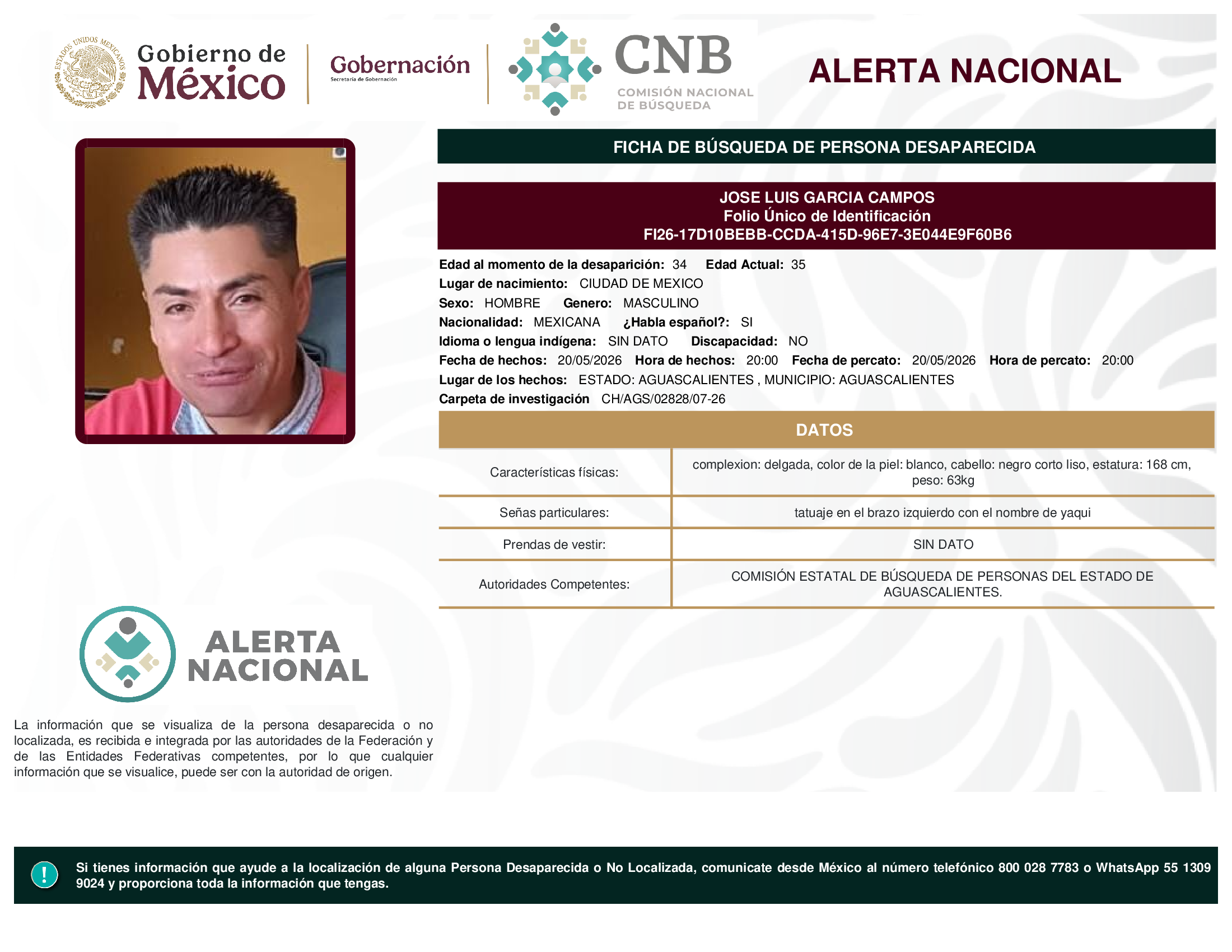 JOSE LUIS GARCIA CAMPOS