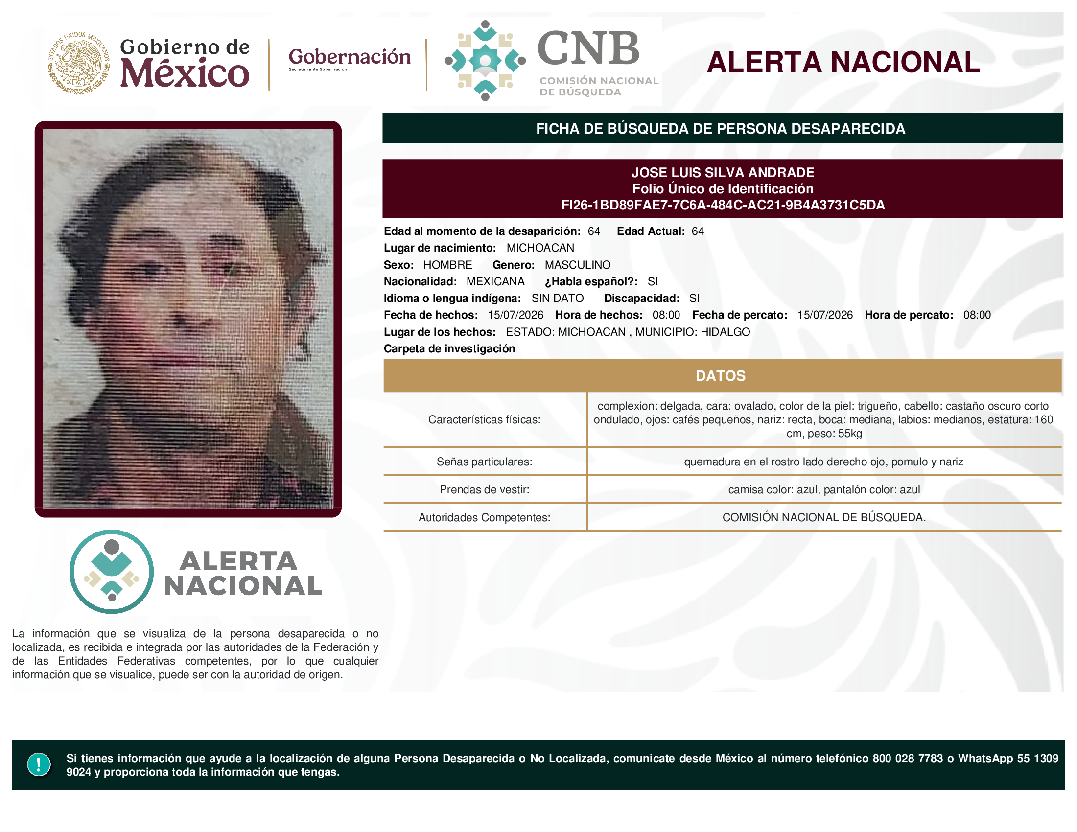 JOSE LUIS SILVA ANDRADE