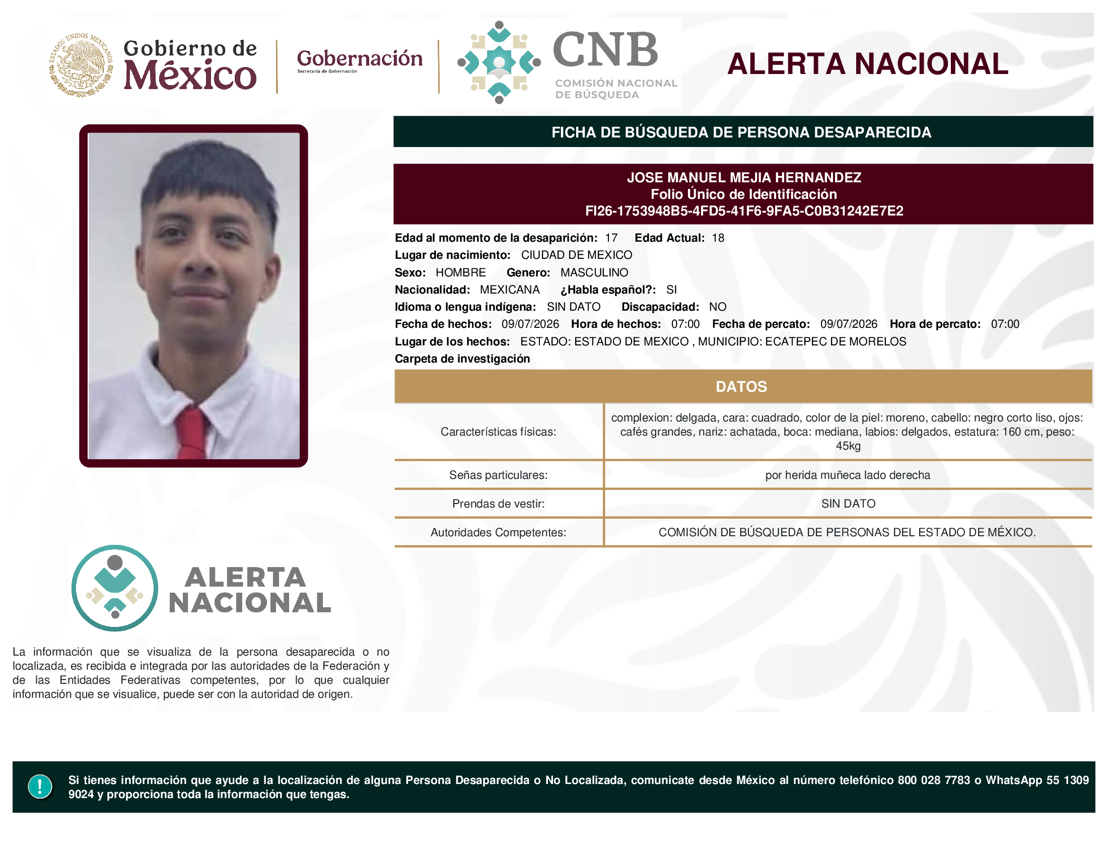 JOSE MANUEL MEJIA HERNANDEZ