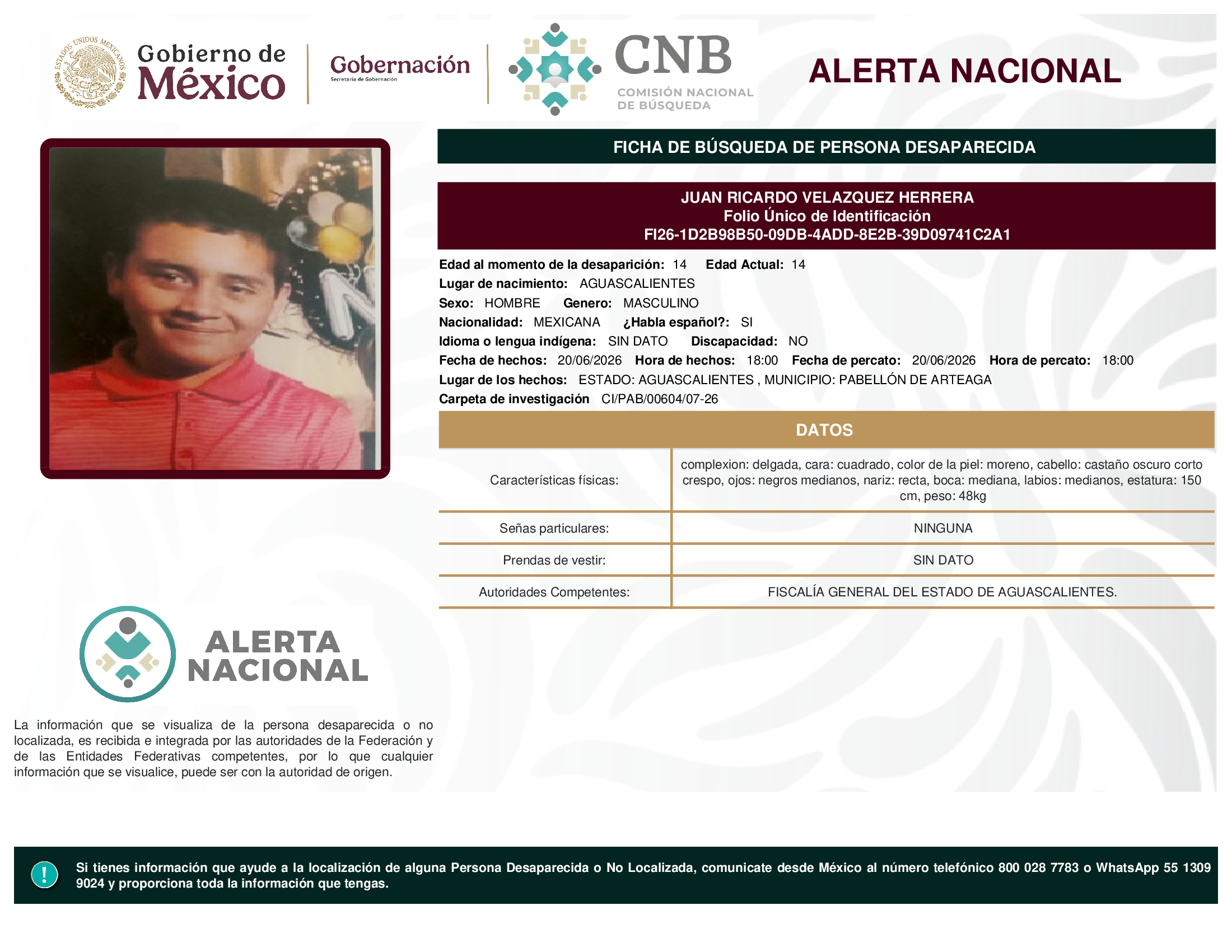 JUAN RICARDO VELAZQUEZ HERRERA