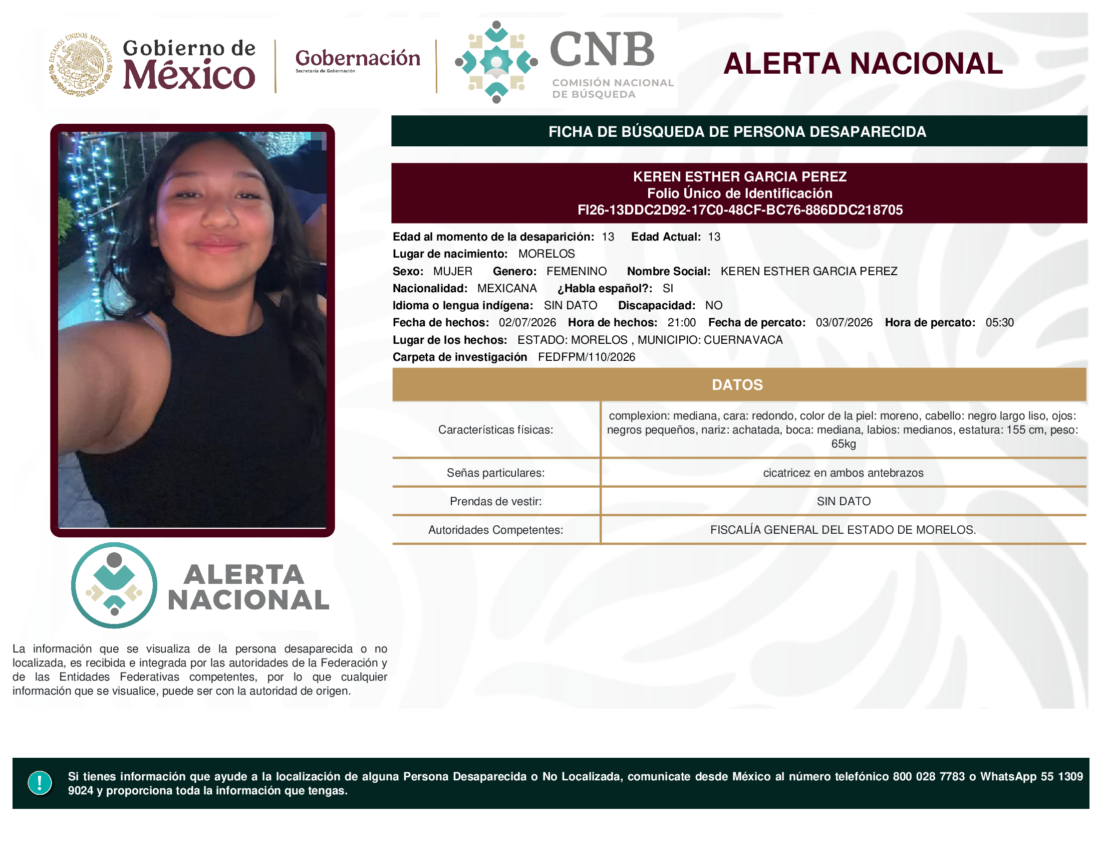 KEREN ESTHER GARCIA PEREZ