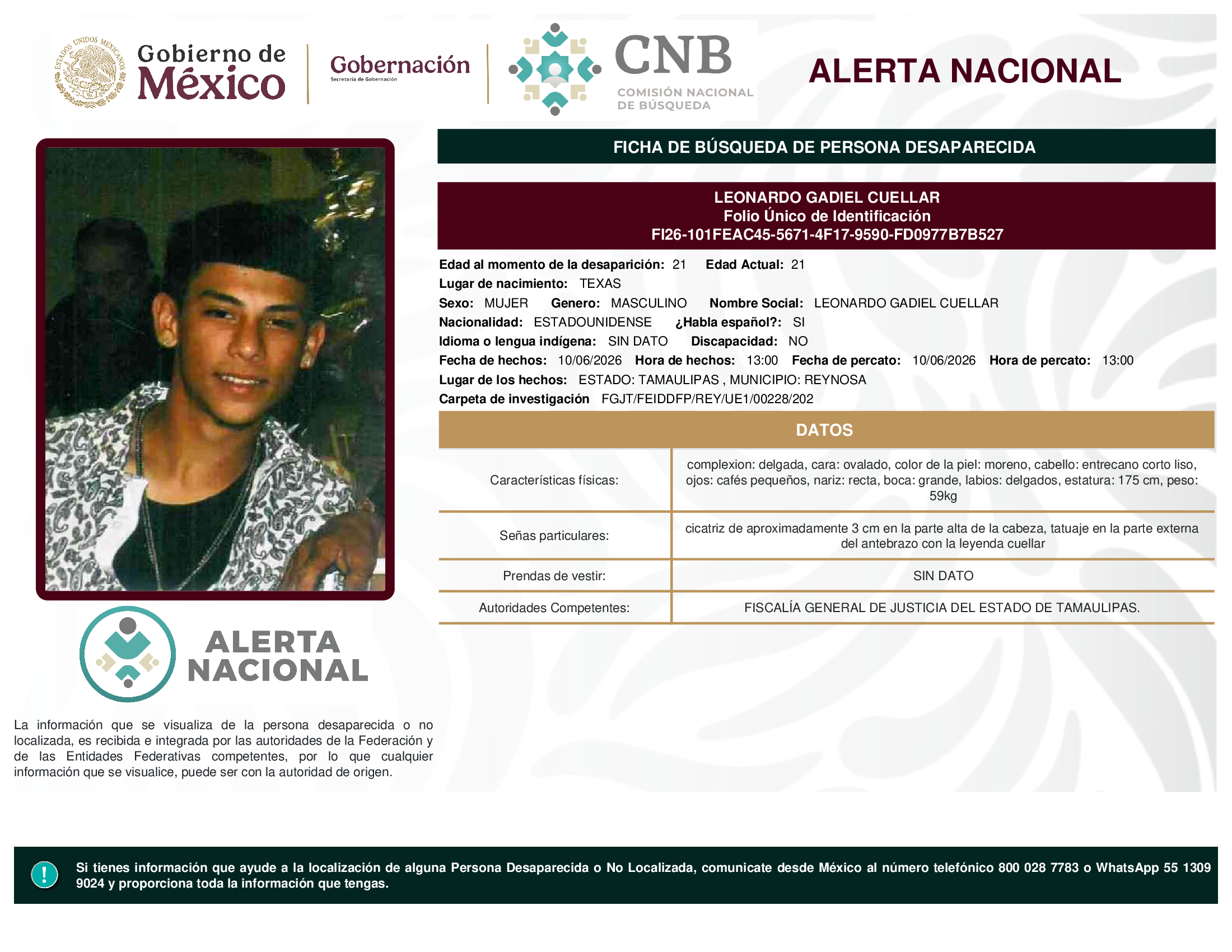 LEONARDO GADIEL CUELLAR