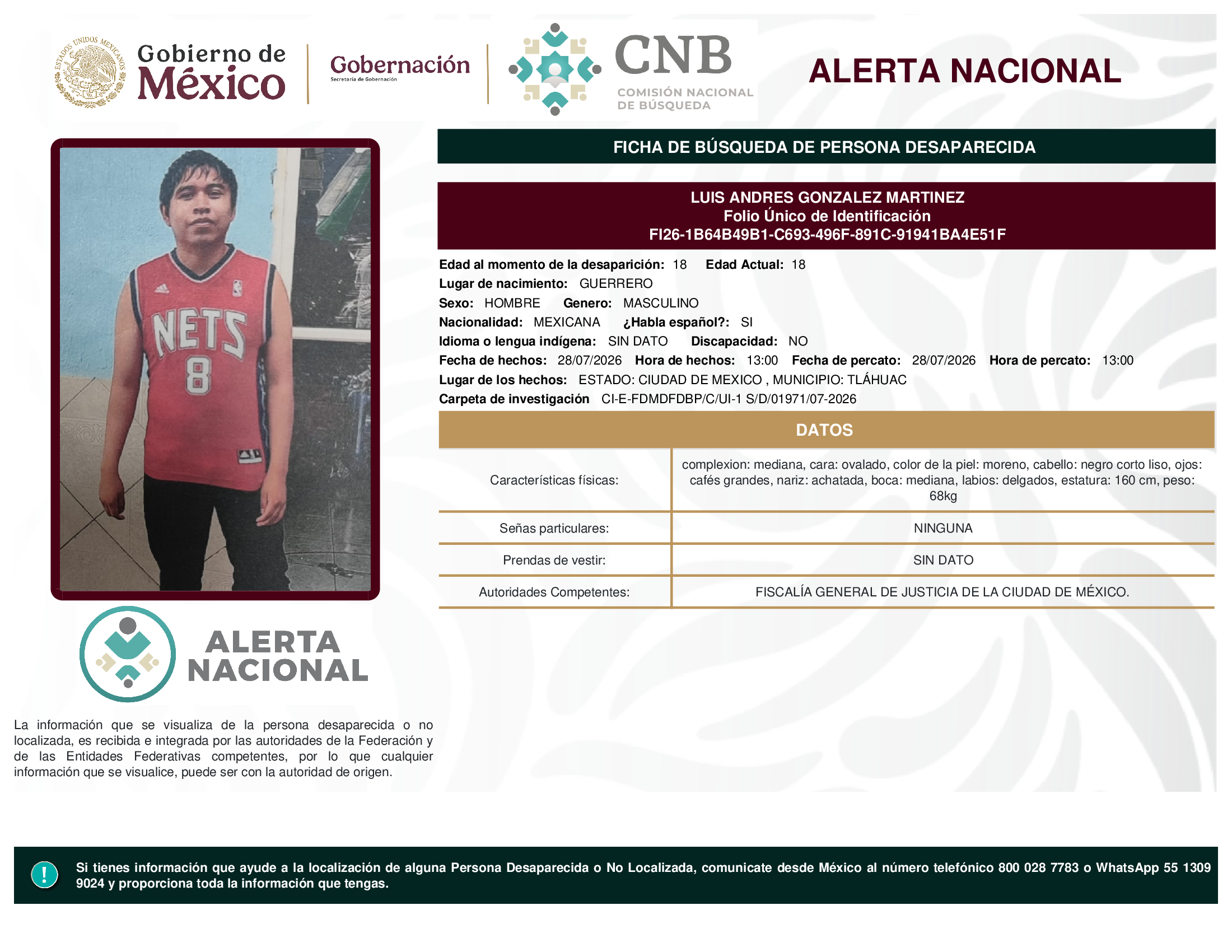 LUIS ANDRES GONZALEZ MARTINEZ