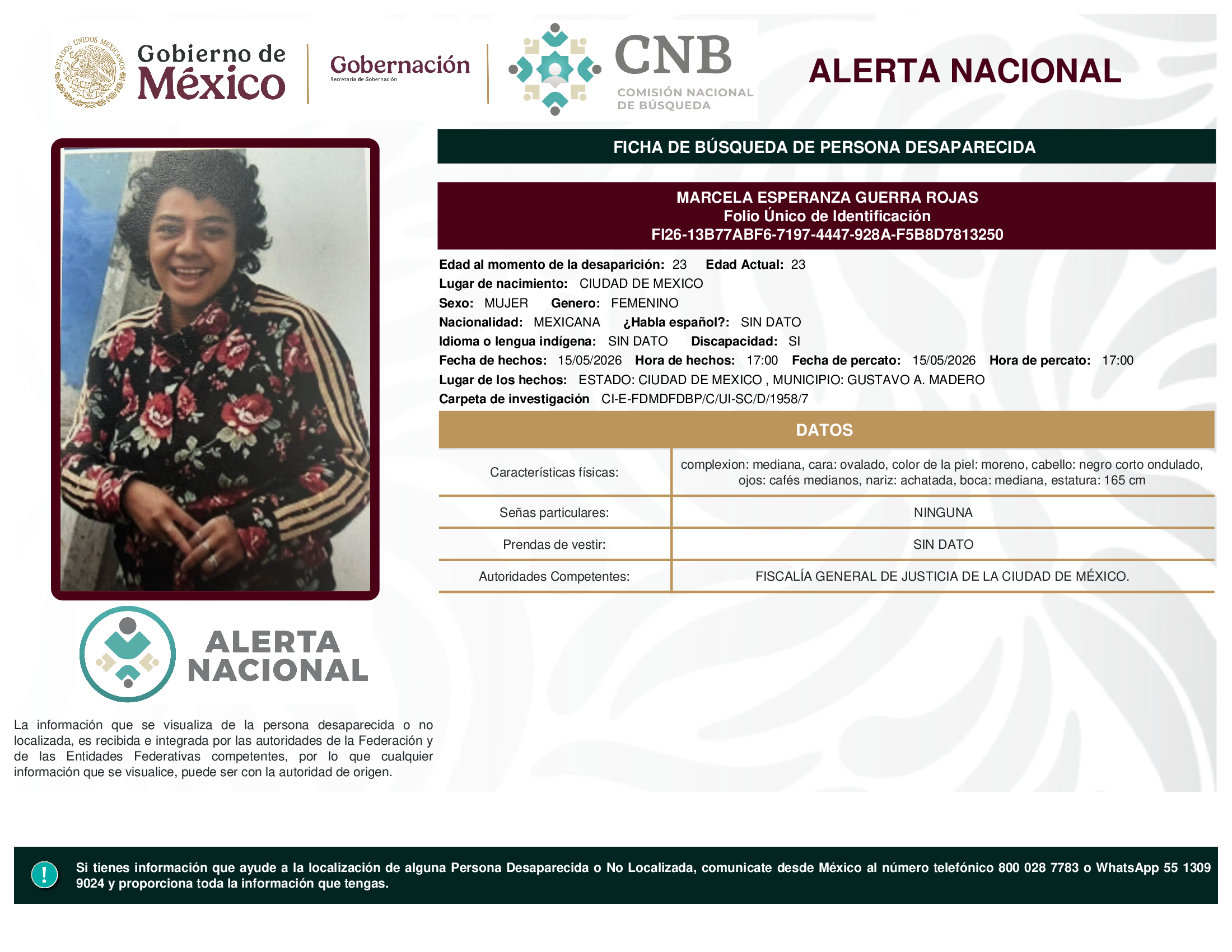 MARCELA ESPERANZA GUERRA ROJAS