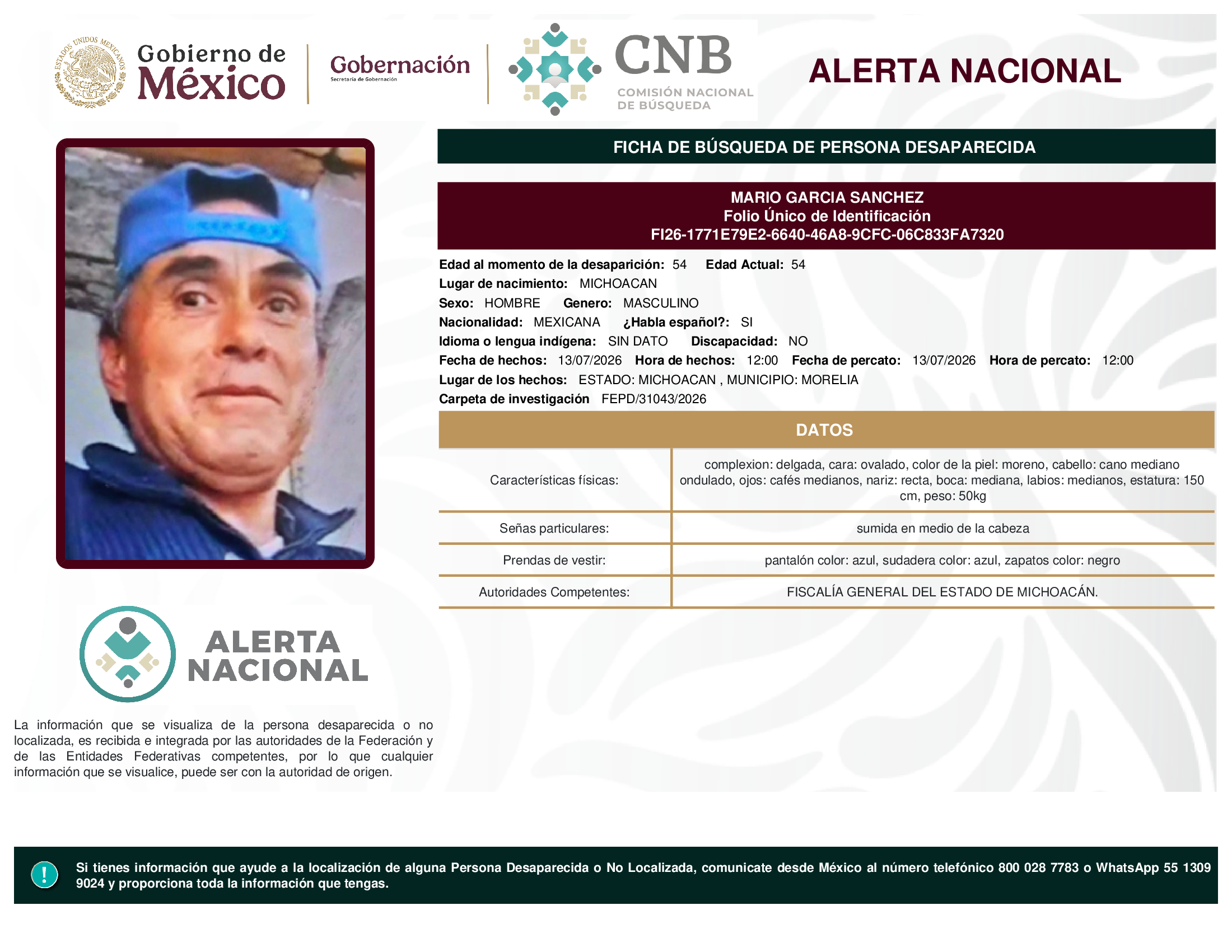 MARIO GARCIA SANCHEZ