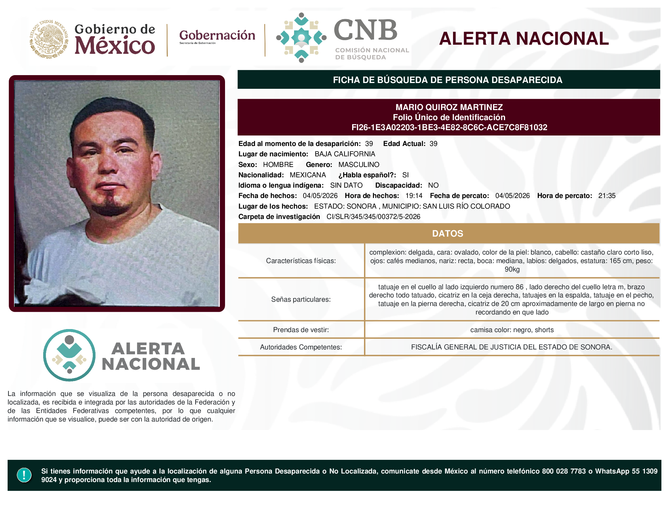 MARIO QUIROZ MARTINEZ