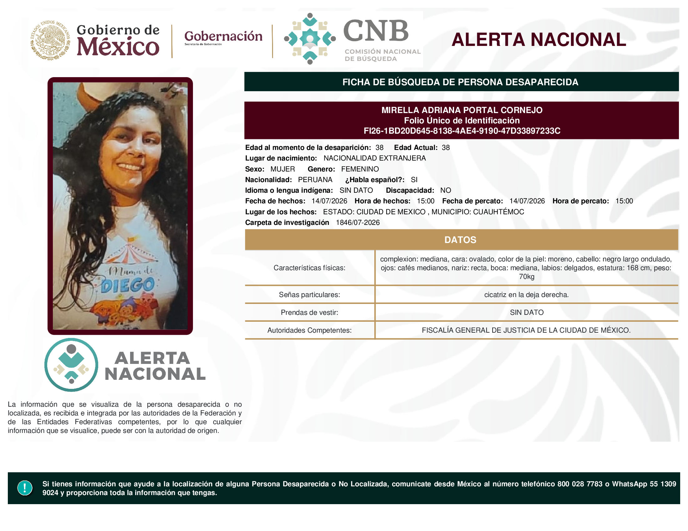 MIRELLA ADRIANA PORTAL CORNEJO