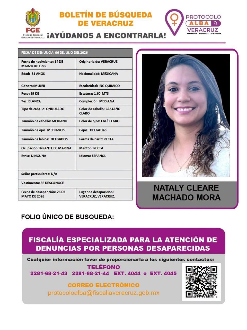NATALY CLEARE MACHADO MORA