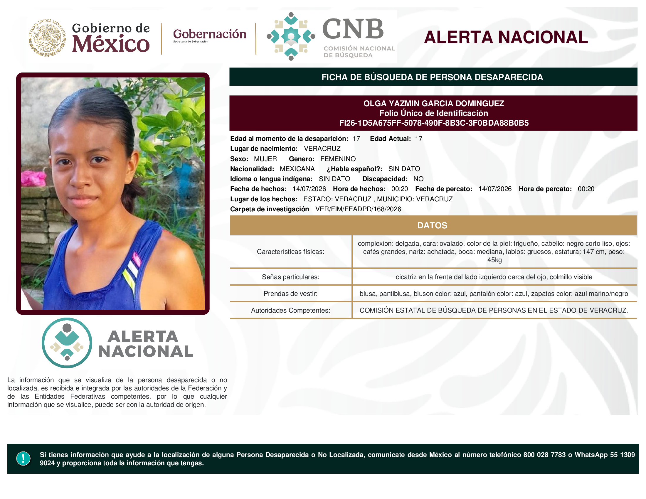 OLGA YAZMIN GARCIA DOMINGUEZ