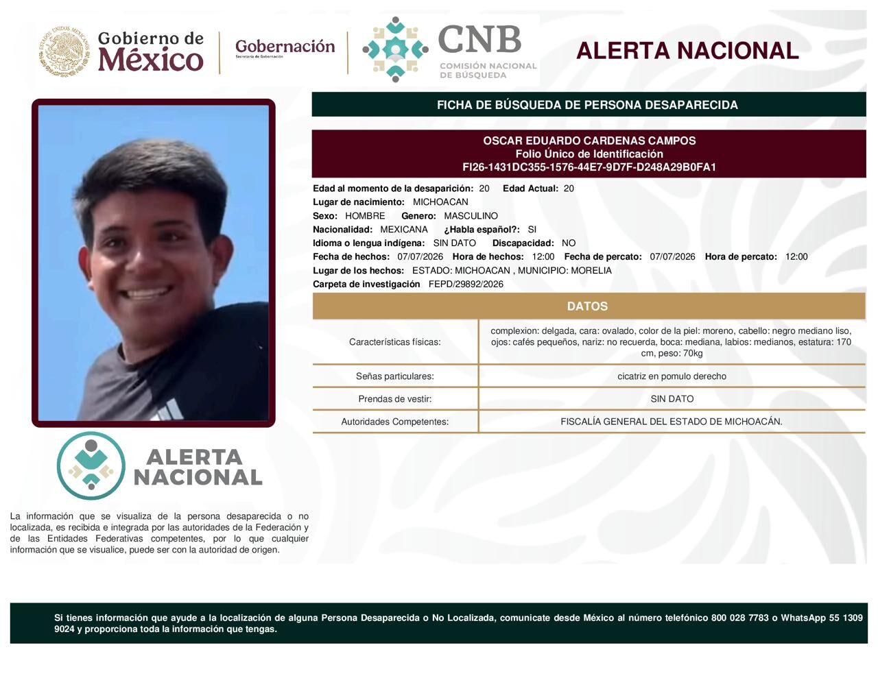 OSCAR EDUARDO CARDENAS CAMPOS