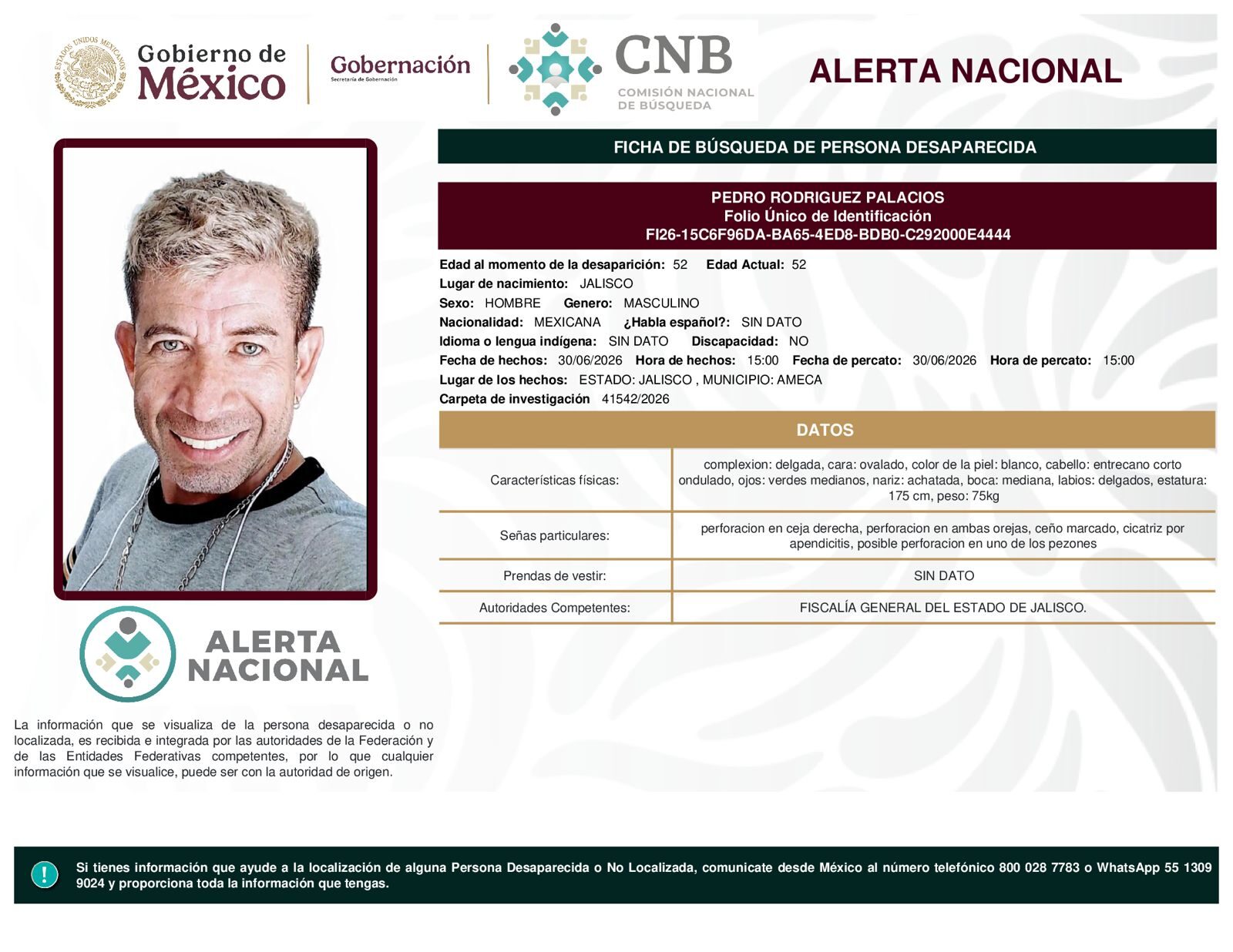 PEDRO RODRIGUEZ PALACIOS