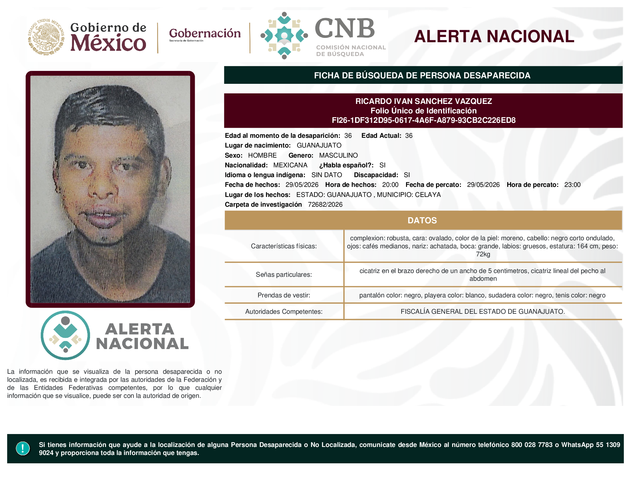 RICARDO IVAN SANCHEZ VAZQUEZ