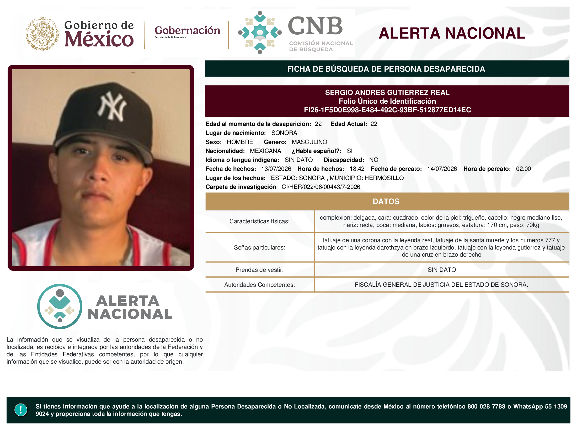SERGIO ANDRES GUTIERREZ REAL