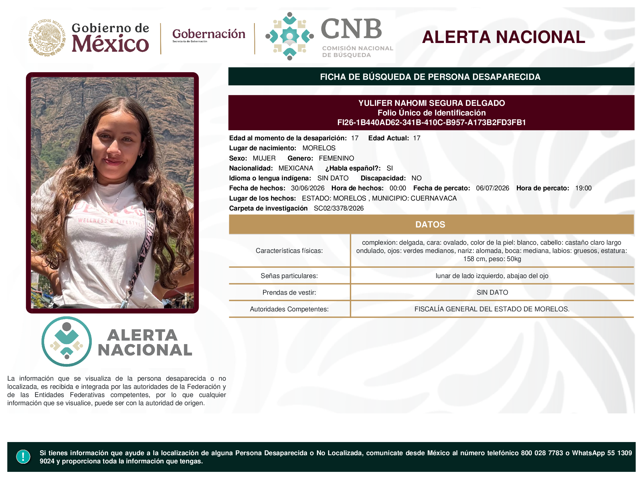 YULIFER NAHOMI SEGURA DELGADO