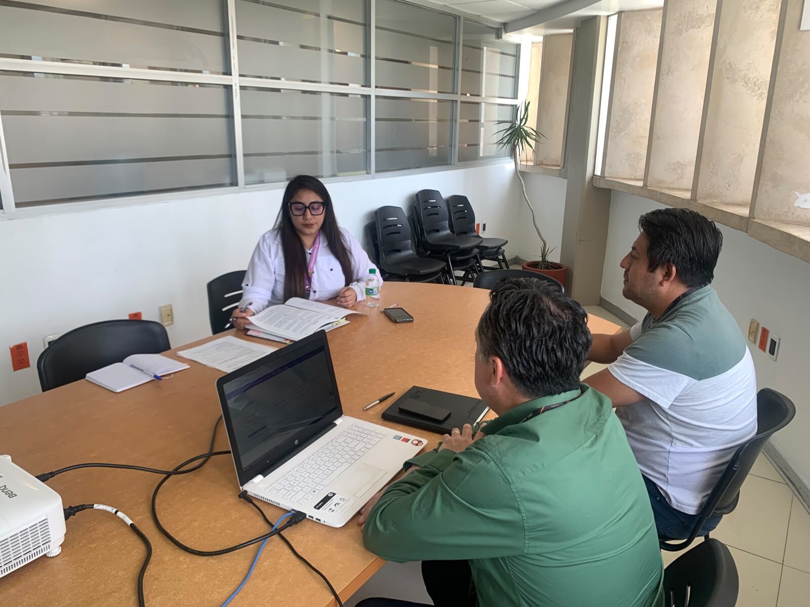 Reunión de trabajo con el Subdirector del Centro de Información e Infraestructura Tecnológica.