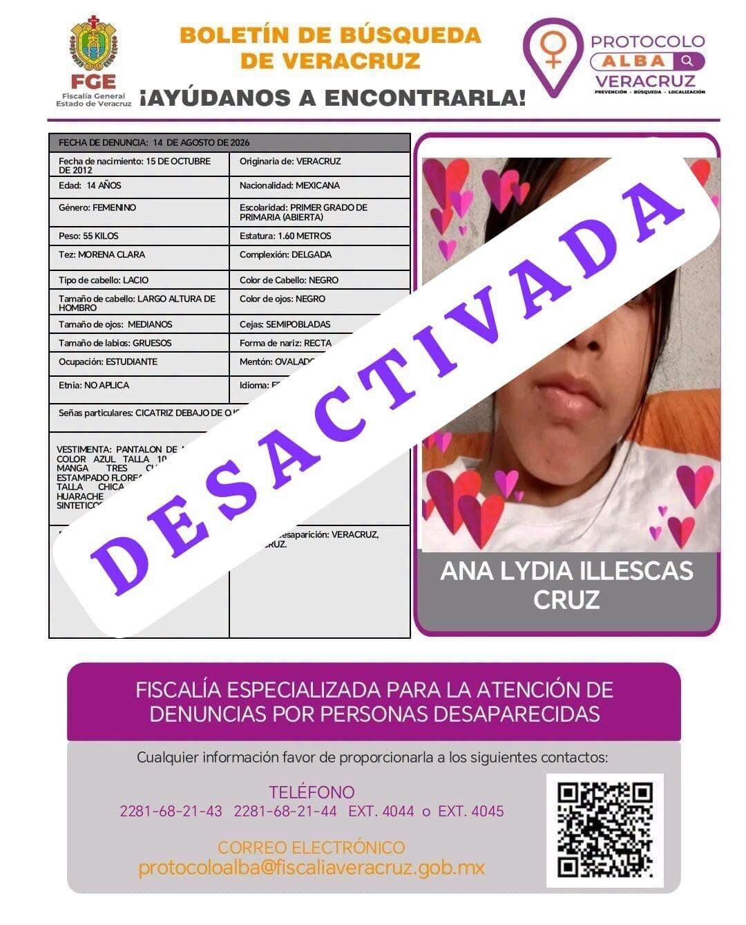 ANA LYDIA ILLESCAS CRUZ
