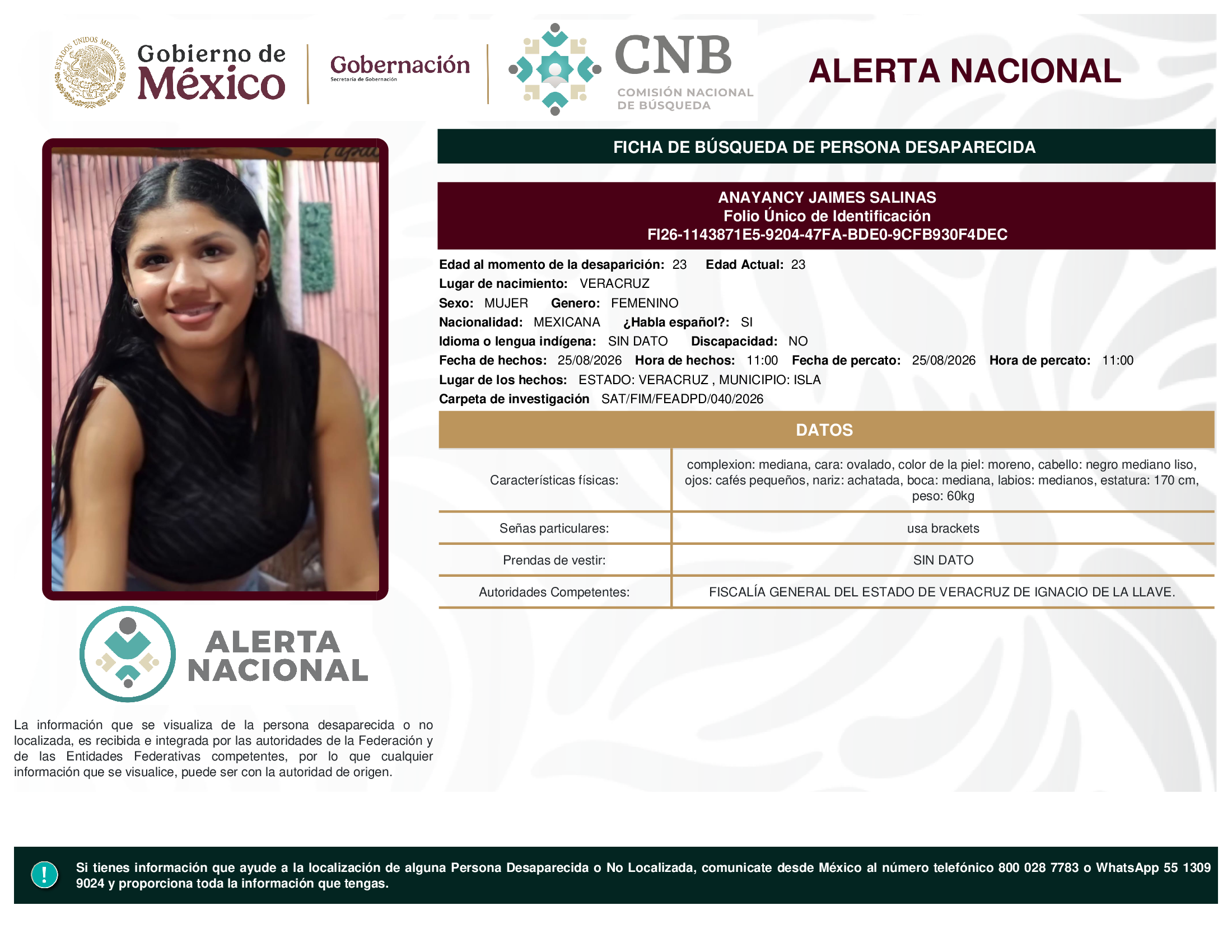 ANAYANCY JAIMES SALINAS