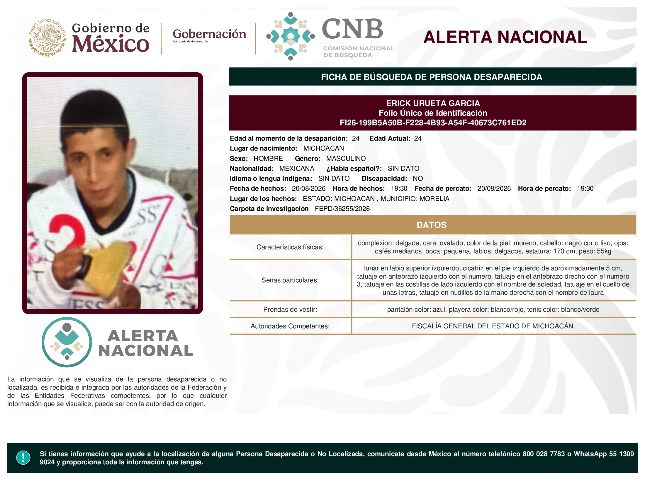 ERICK URUETA GARCIA