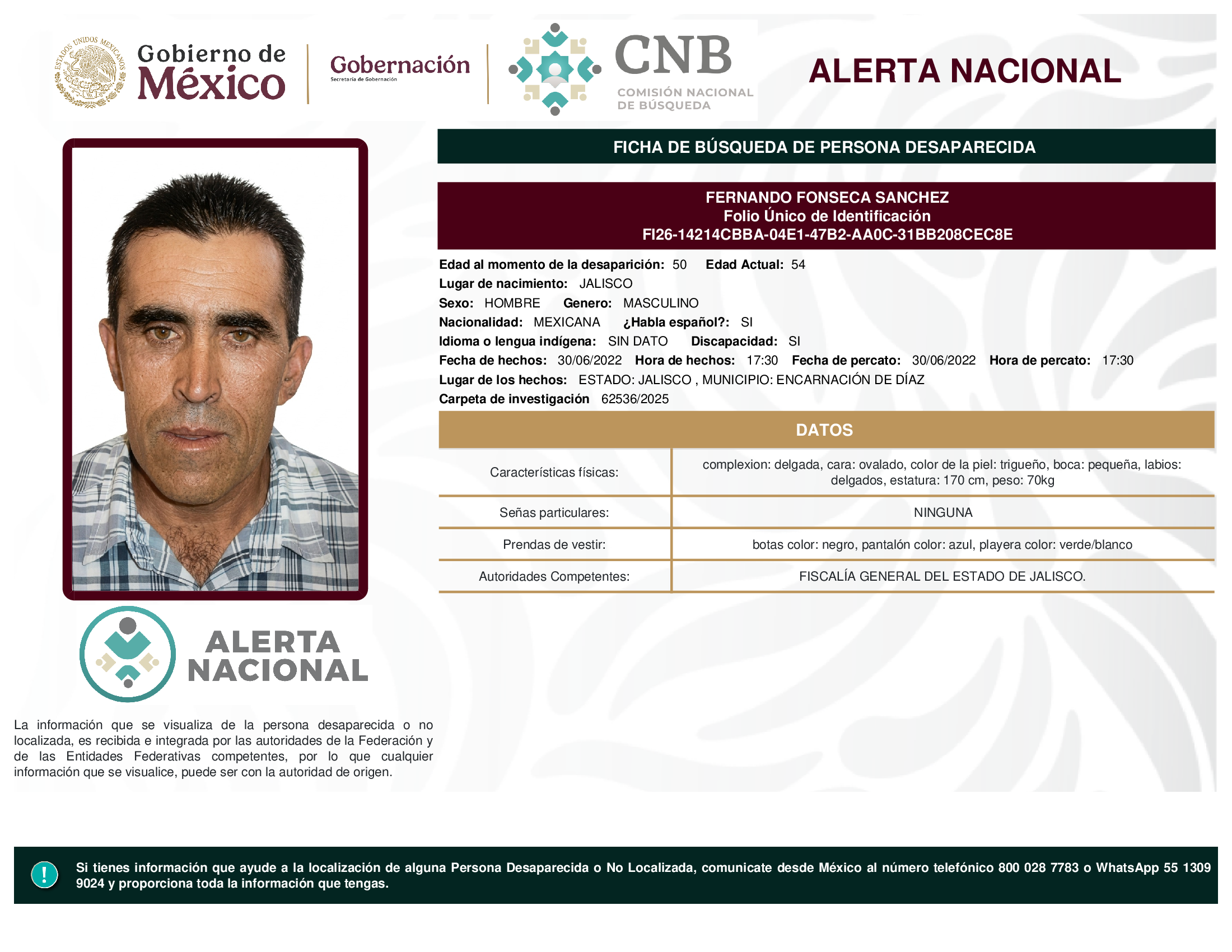 FERNANDO FONSECA SANCHEZ