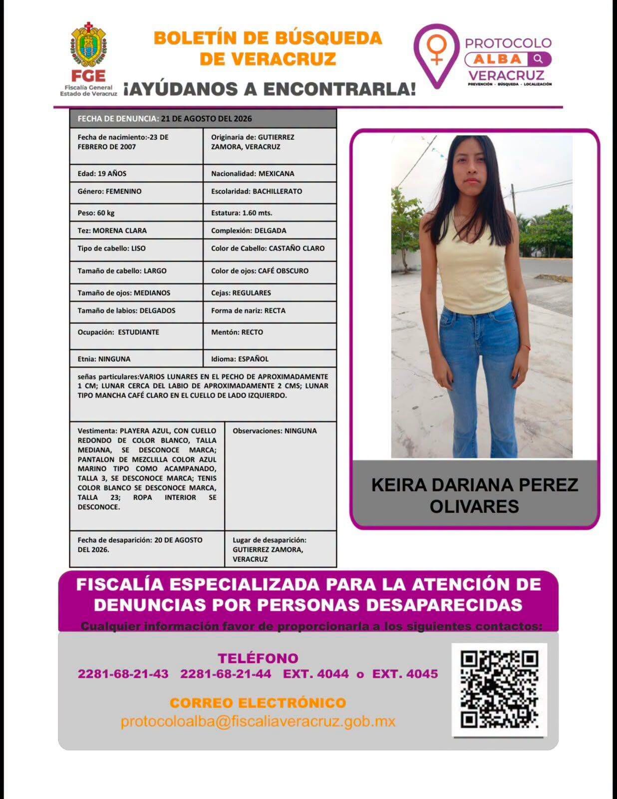 KEIRA DARIANA PÉREZ OLIVARES